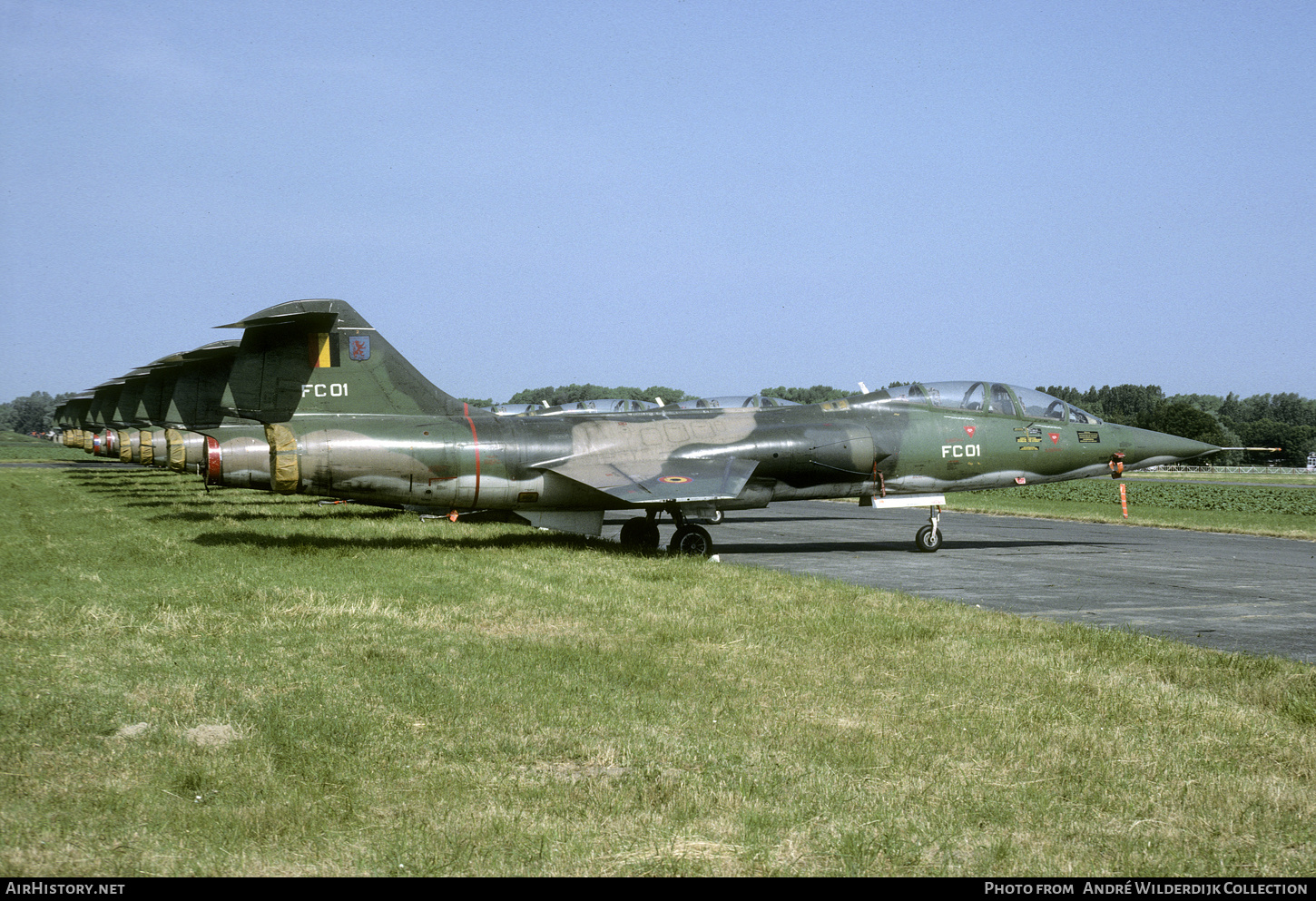 Aircraft Photo of FC01 | Lockheed TF-104G Starfighter | Belgium - Air Force | AirHistory.net #725280