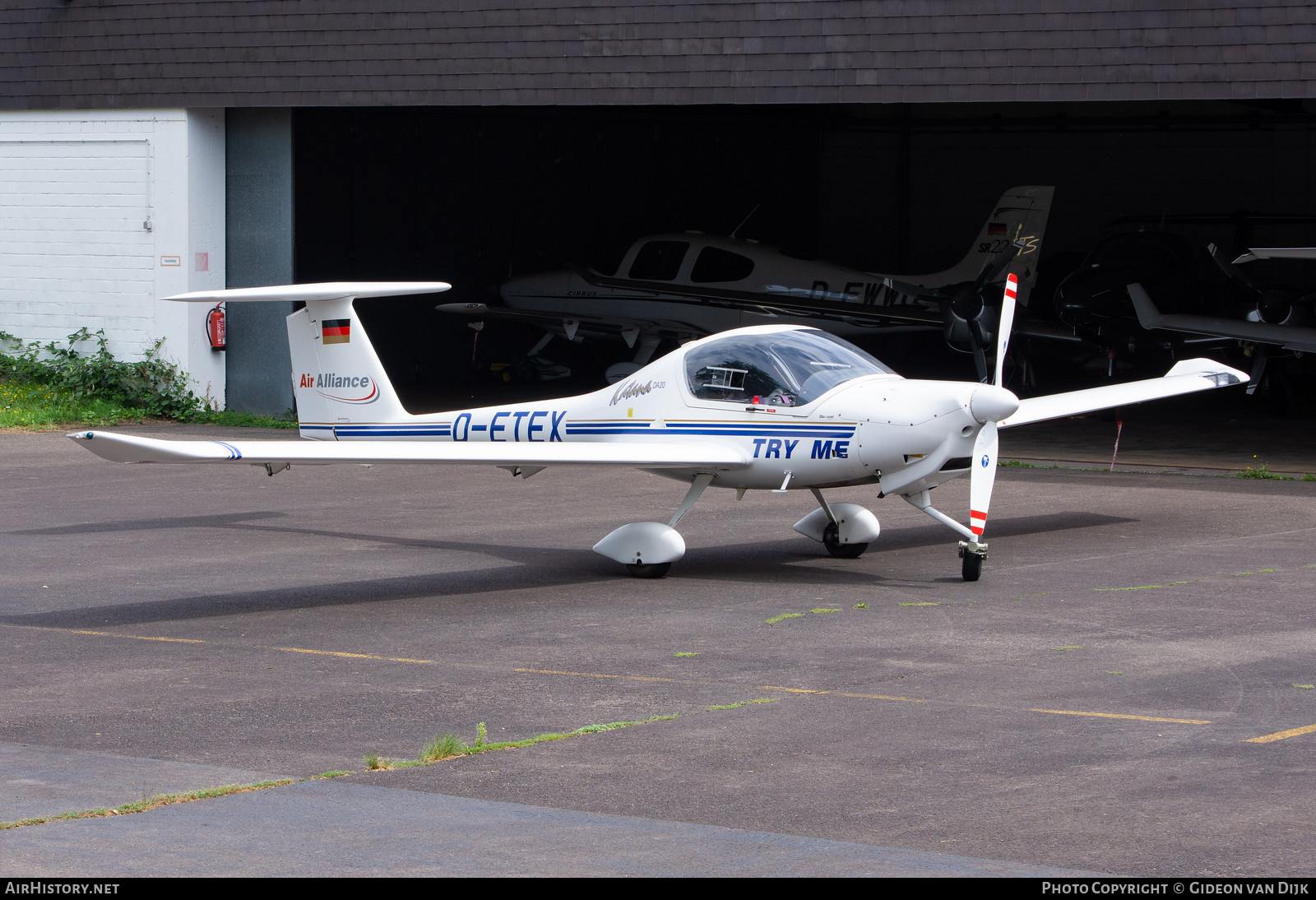 Aircraft Photo of D-ETEX | Diamond DA20A-1 Katana | Air Alliance | AirHistory.net #725290