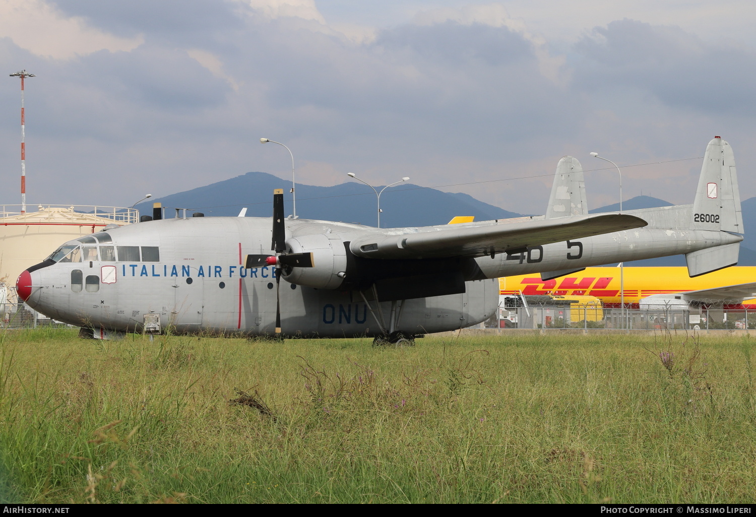 Aircraft Photo of MM52-6002 / 26002 | Fairchild C-119G Flying Boxcar | Italy - Air Force | AirHistory.net #725299