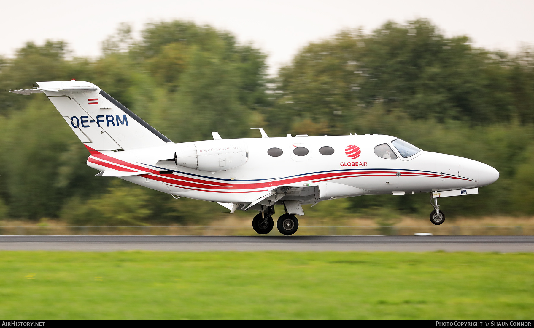 Aircraft Photo of OE-FRM | Cessna 510 Citation Mustang | GlobeAir | AirHistory.net #725315