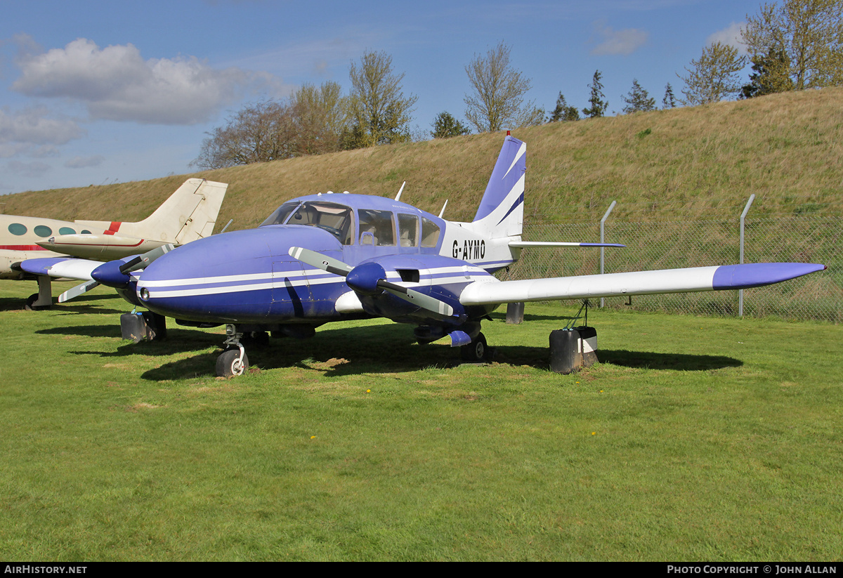 Aircraft Photo of G-AYMO | Piper PA-23-250 Turbo Aztec C | AirHistory.net #725354