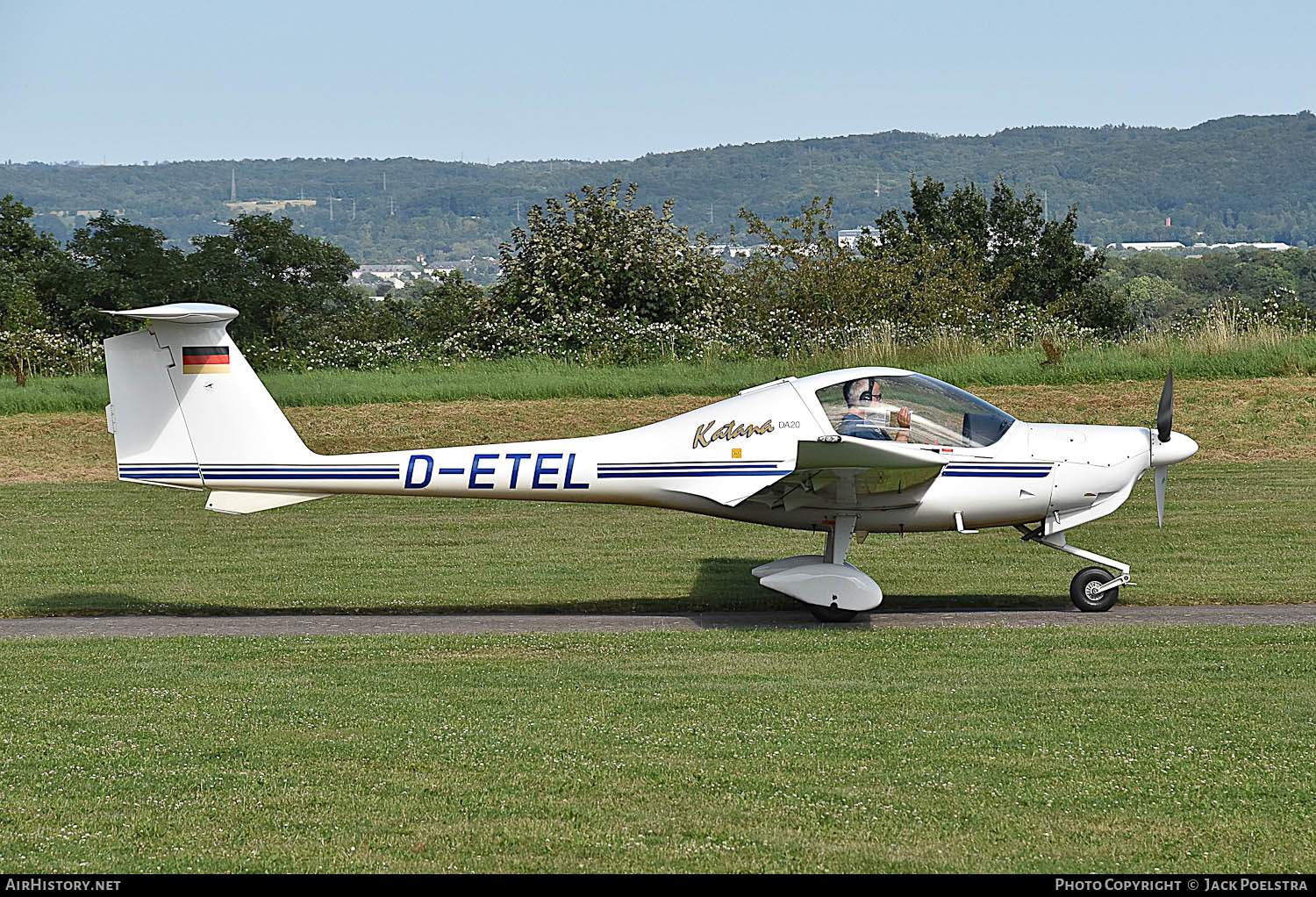 Aircraft Photo of D-ETEL | Diamond DA20A-1 Katana | AirHistory.net #725360