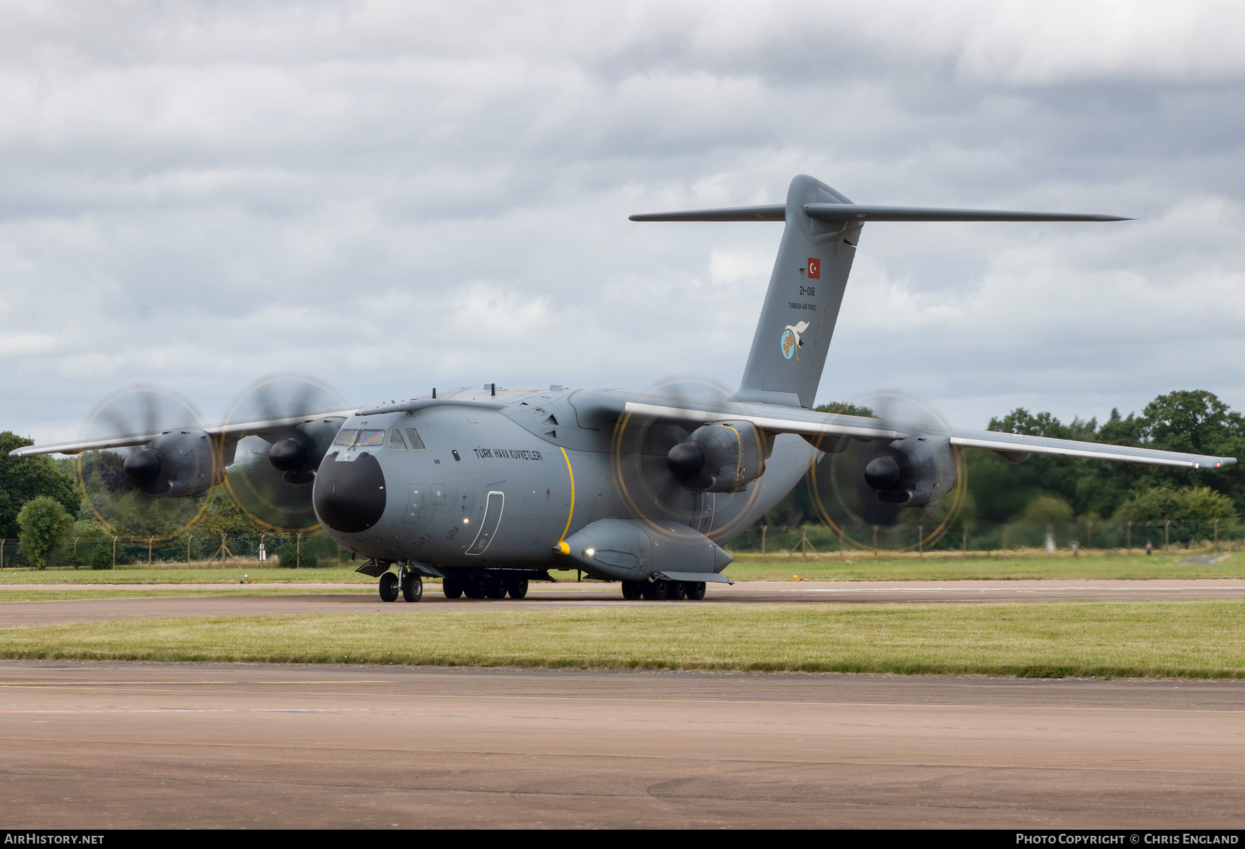 Aircraft Photo of 21-0118 | Airbus A400M Atlas | Turkey - Air Force | AirHistory.net #725370