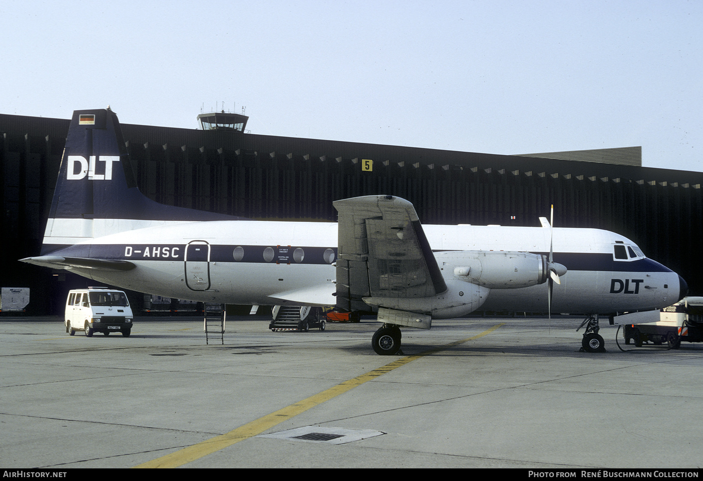 Aircraft Photo of D-AHSC | British Aerospace BAe-748 Srs2B/378 | DLT - Deutsche Luftverkehrsgesellschaft | AirHistory.net #725390