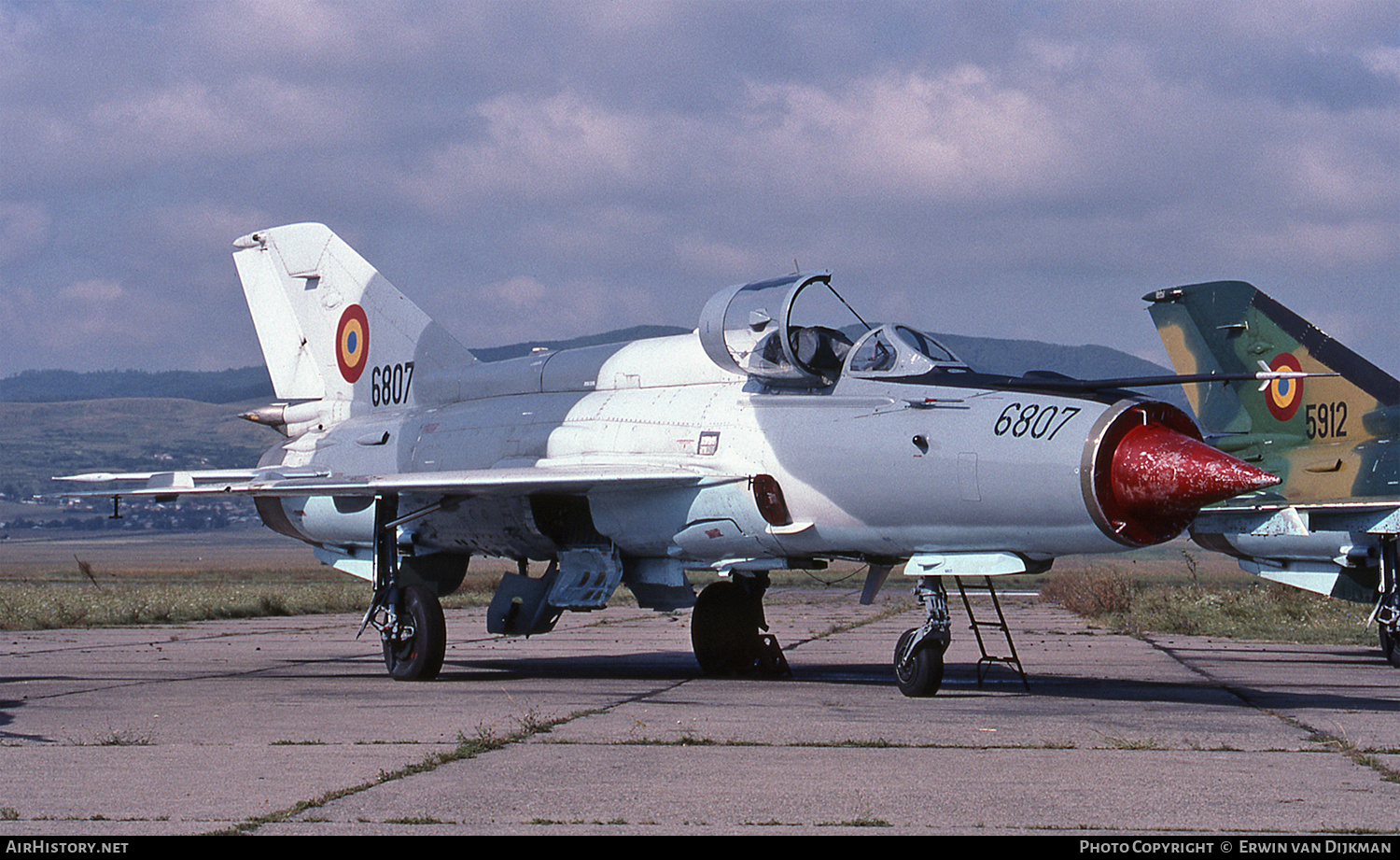 Aircraft Photo of 6807 | Mikoyan-Gurevich MiG-21MF-75 Lancer C | Romania - Air Force | AirHistory.net #725394