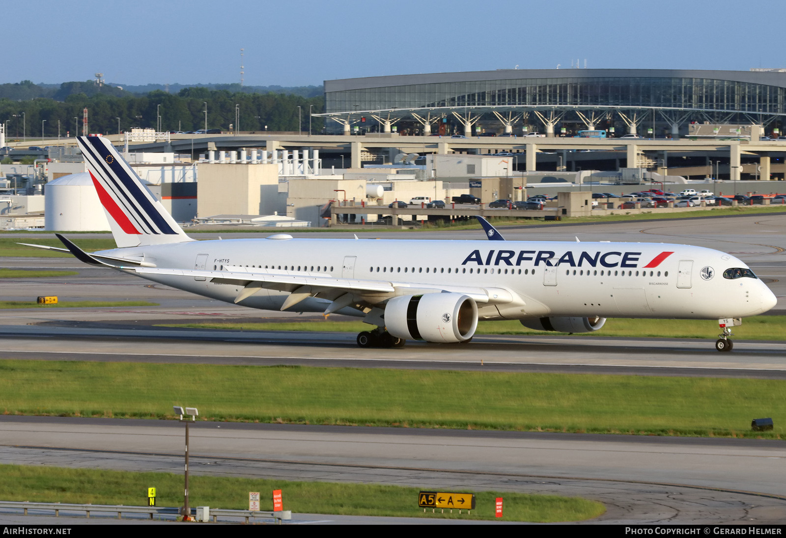 Aircraft Photo of F-HTYS | Airbus A350-941 | Air France | AirHistory.net #725402