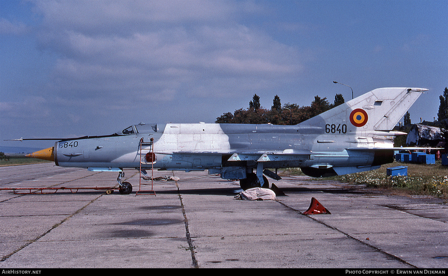 Aircraft Photo of 6840 | Mikoyan-Gurevich MiG-21MF-75 Lancer C | Romania - Air Force | AirHistory.net #725409