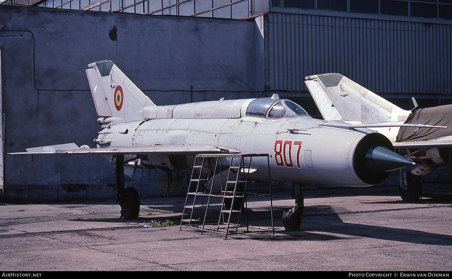 Aircraft Photo of 807 | Mikoyan-Gurevich MiG-21M | Romania - Air Force | AirHistory.net #725419