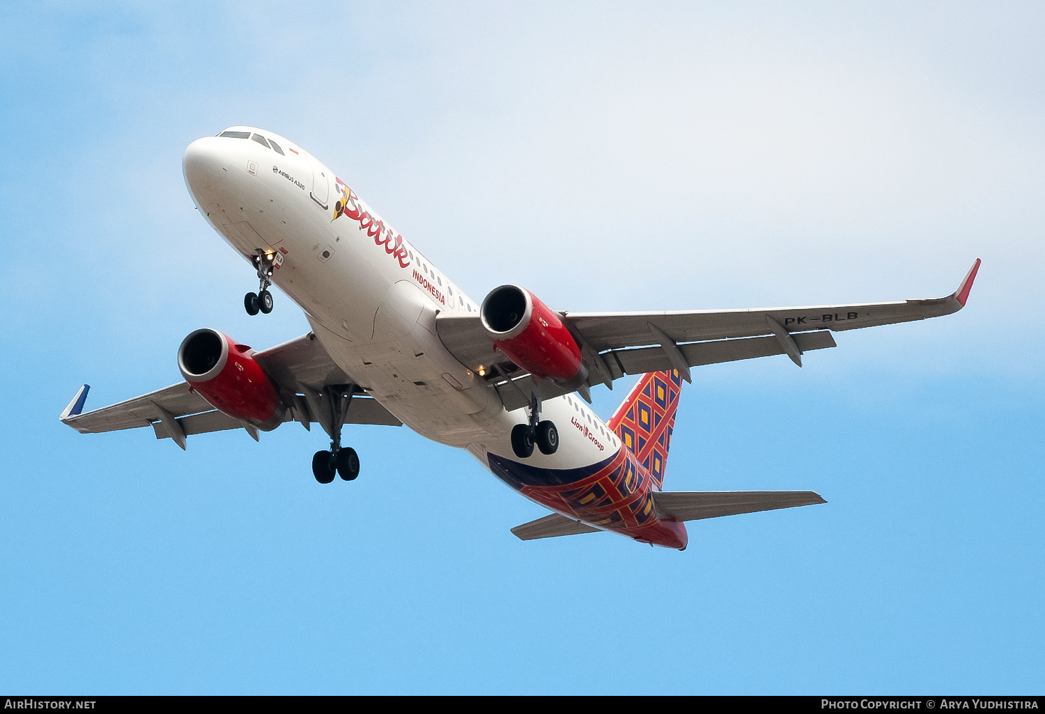 Aircraft Photo of PK-BLB | Airbus A320-232 | Batik Air | AirHistory.net #725420