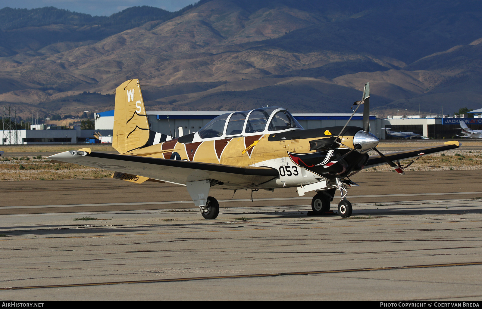 Aircraft Photo of 161053 | Beech T-34C Turbo Mentor | USA - Marines | AirHistory.net #725423