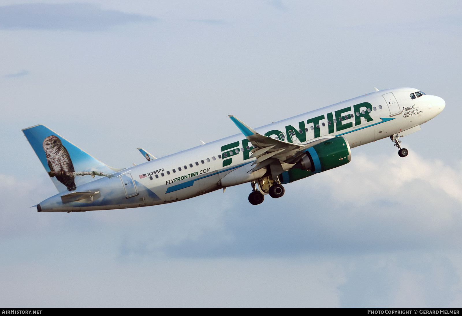 Aircraft Photo of N386FR | Airbus A320-251N | Frontier Airlines | AirHistory.net #725427