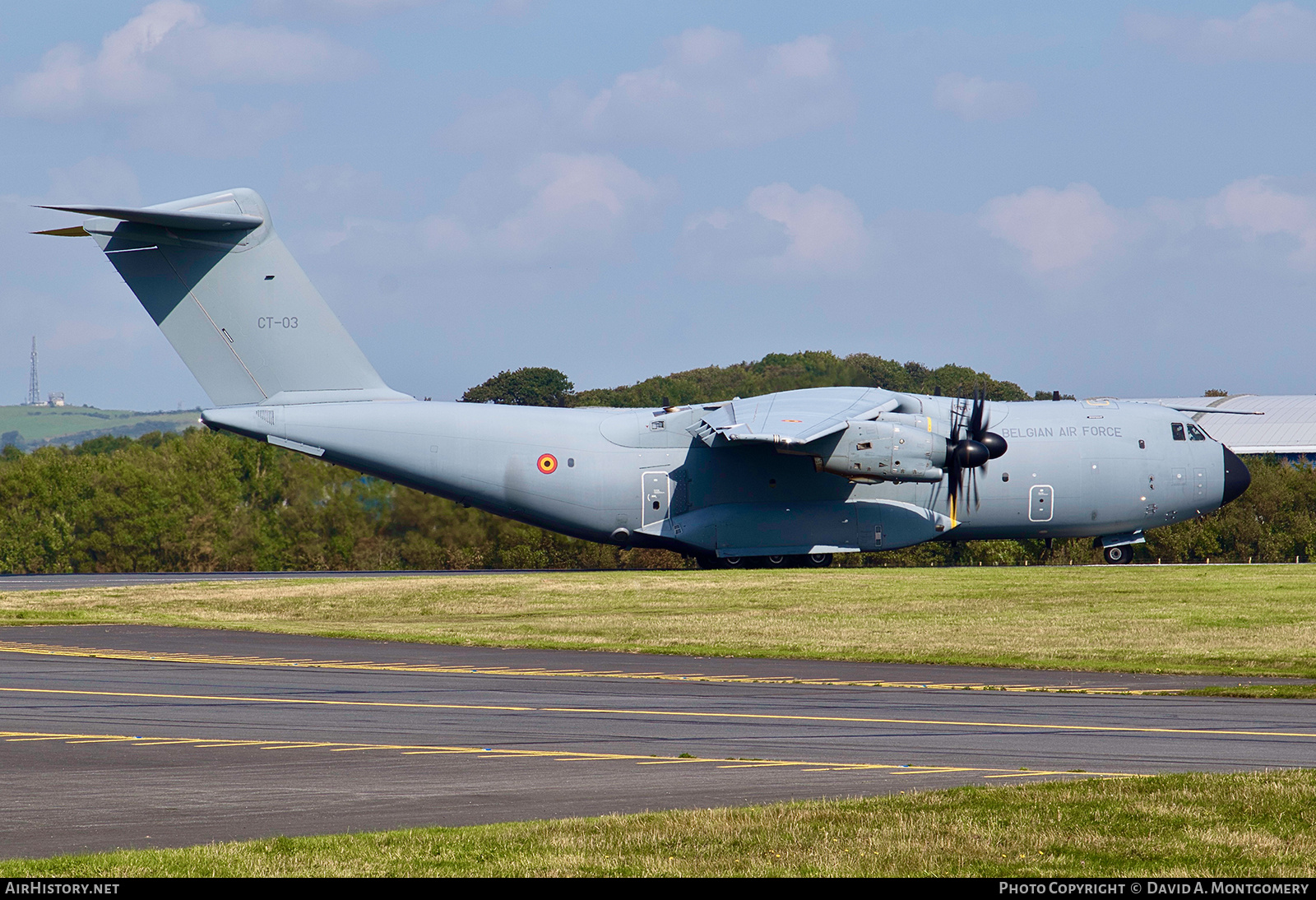 Aircraft Photo of CT-03 | Airbus A400M Atlas | Belgium - Air Force | AirHistory.net #725438