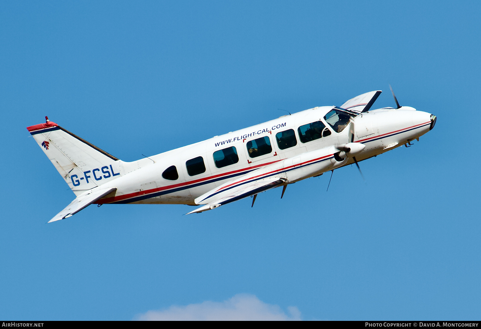Aircraft Photo of G-FCSL | Piper PA-31-350 Navajo Chieftain | Flight Calibration Services - FCSL | AirHistory.net #725440
