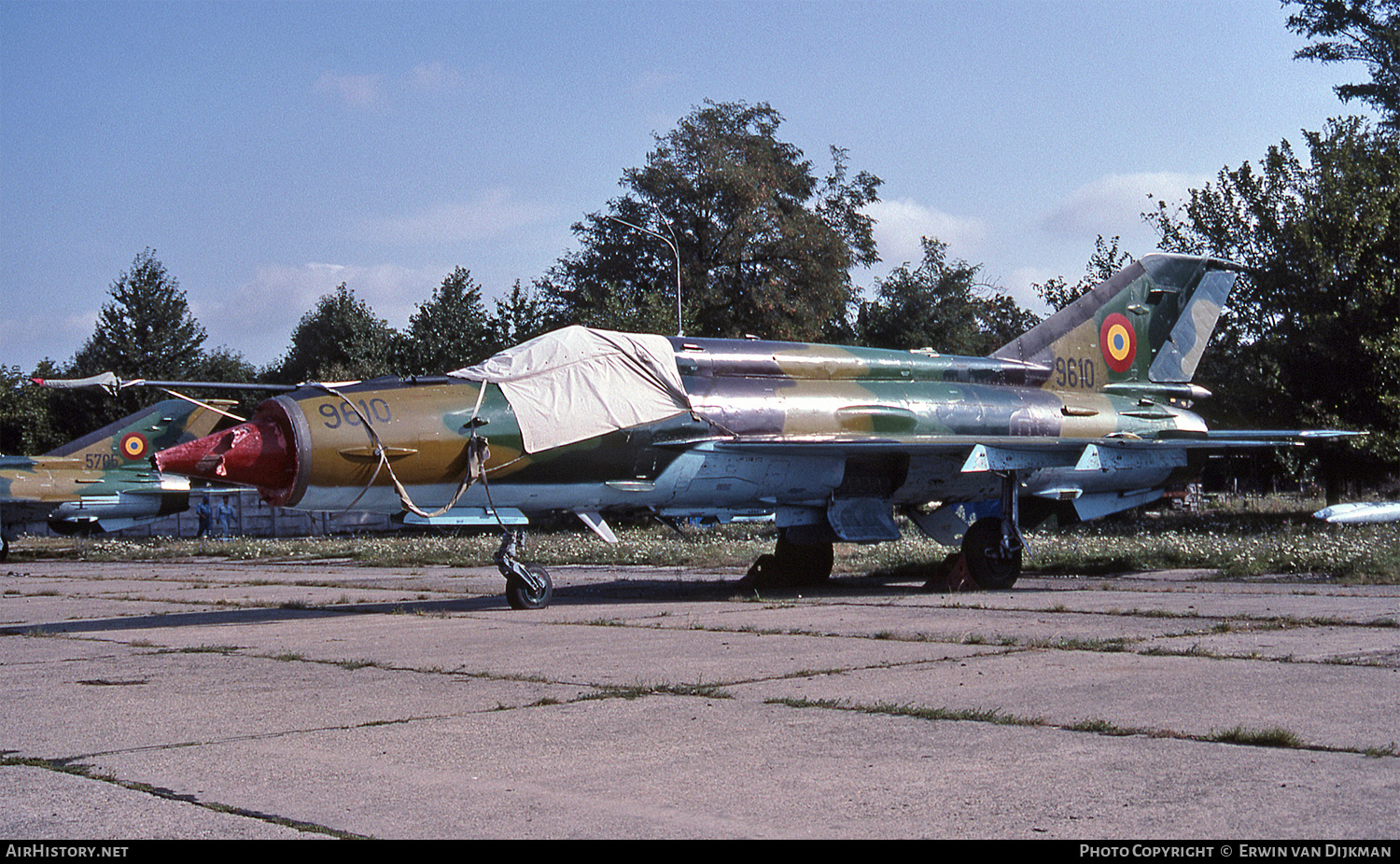 Aircraft Photo of 9610 | Mikoyan-Gurevich MiG-21MF Lancer A | Romania - Air Force | AirHistory.net #725442