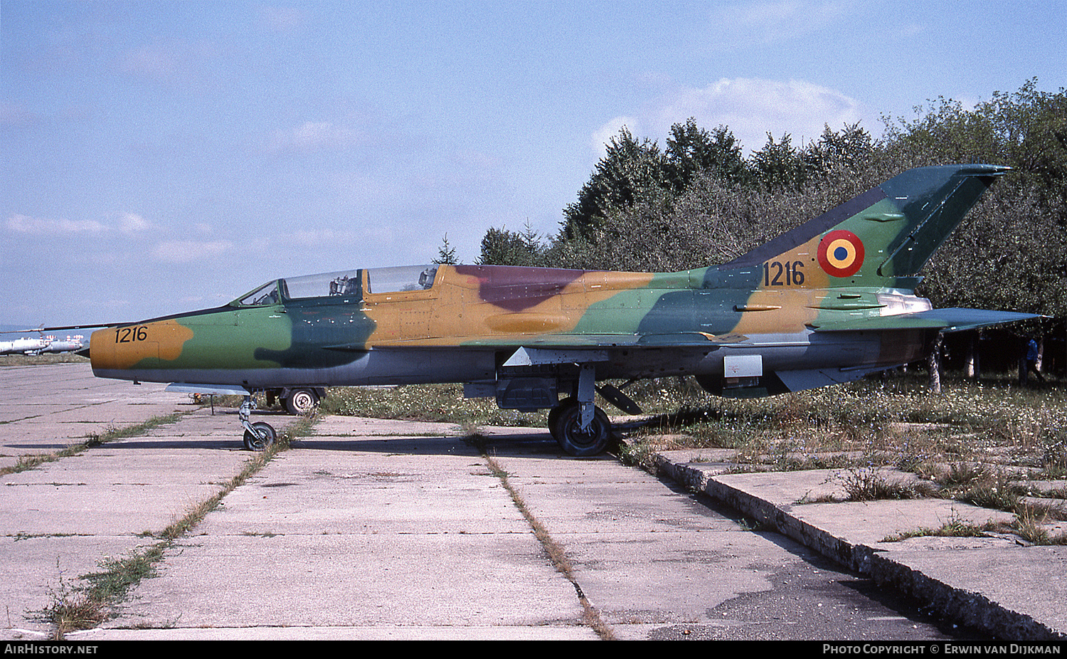 Aircraft Photo of 1216 | Mikoyan-Gurevich MiG-21U-400 | Romania - Air Force | AirHistory.net #725447