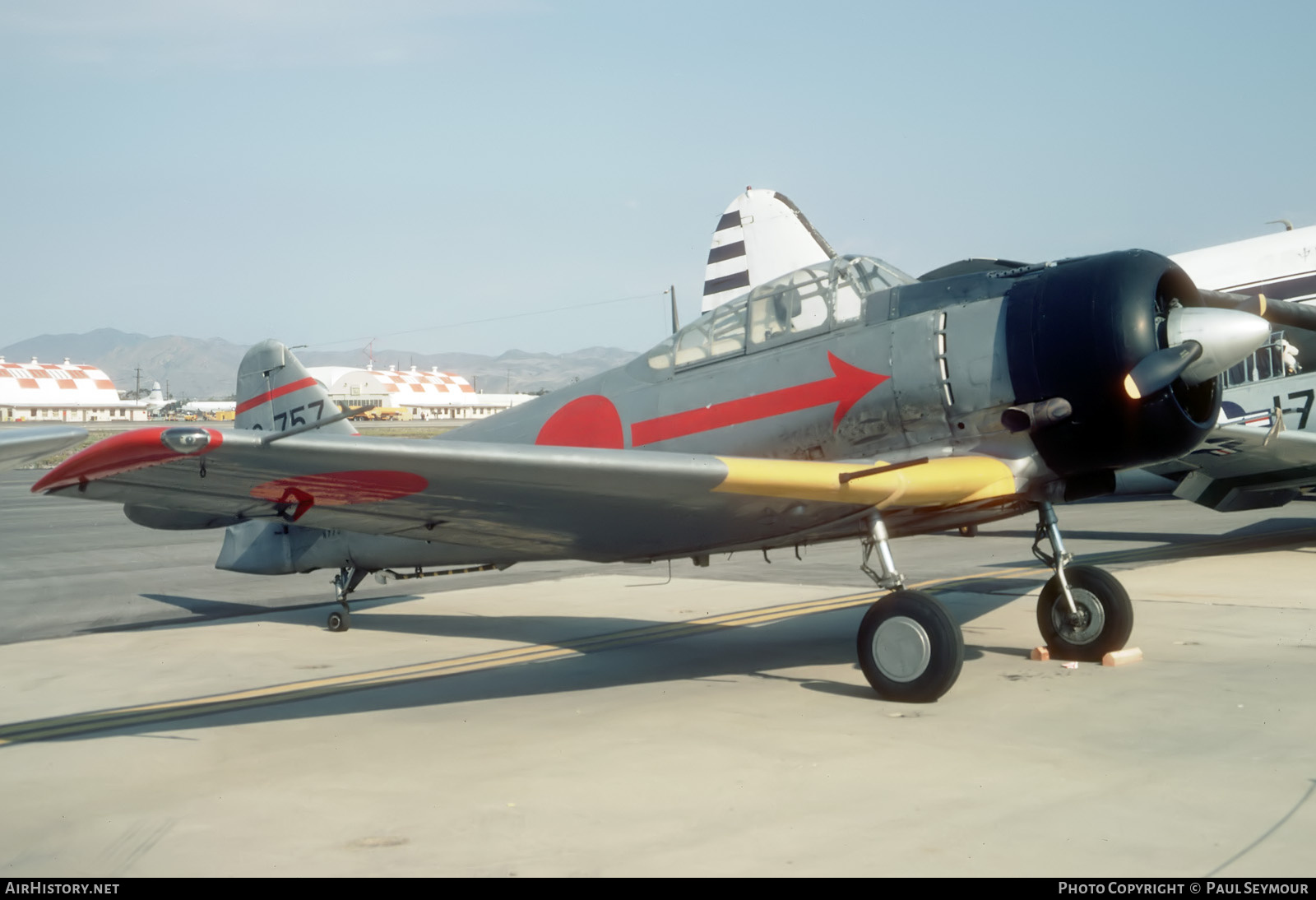 Aircraft Photo of N7757 | North American T-6 / A6M Zero (mod) | Japan - Air Force | AirHistory.net #725473