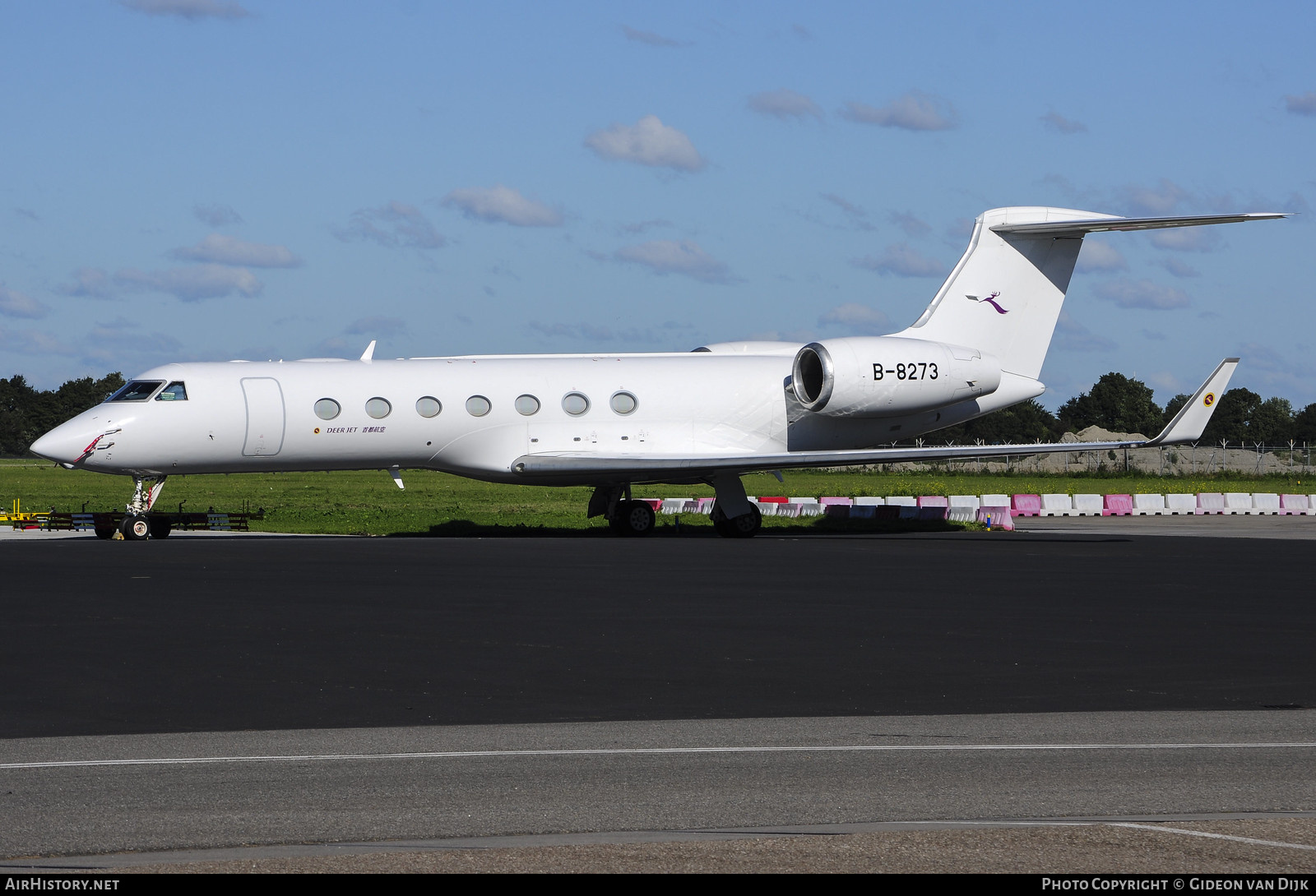 Aircraft Photo of B-8273 | Gulfstream Aerospace G-V-SP Gulfstream G550 | Deer Jet | AirHistory.net #725494