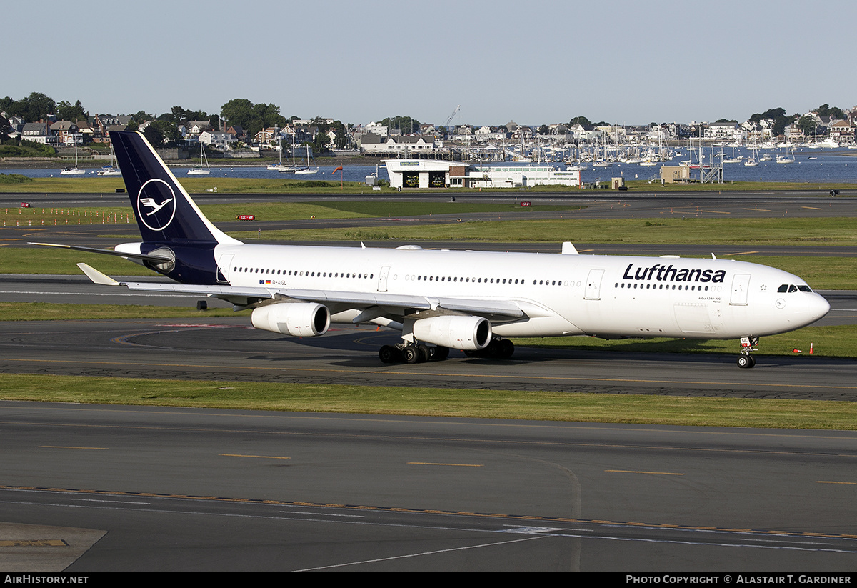 Aircraft Photo of D-AIGL | Airbus A340-313X | Lufthansa | AirHistory.net #725502