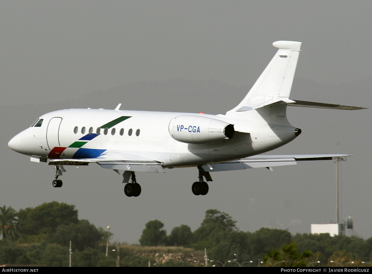Aircraft Photo of VP-CGA | Dassault Falcon 2000 | AirHistory.net #725536