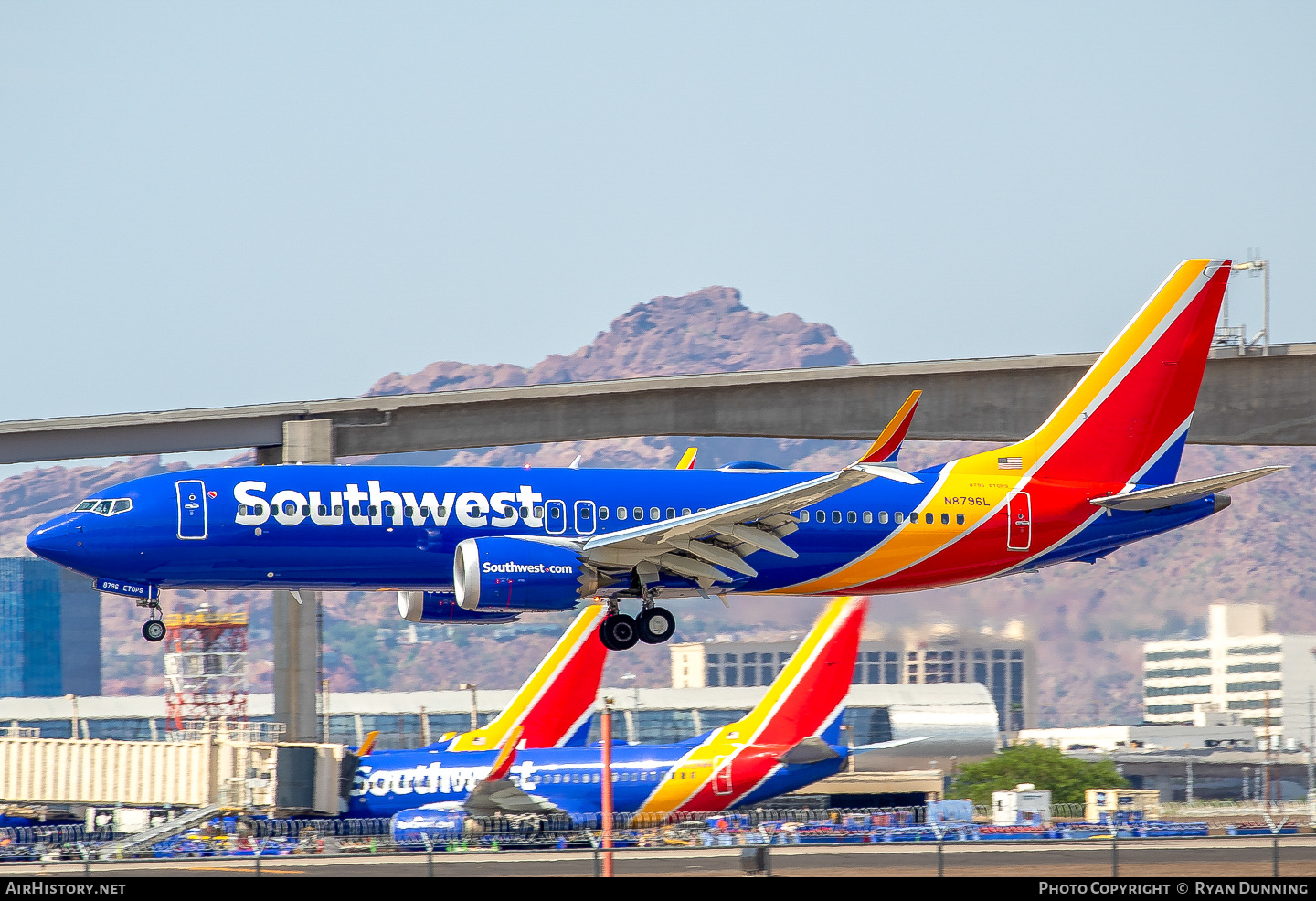 Aircraft Photo of N8796L | Boeing 737-8 Max 8 | Southwest Airlines | AirHistory.net #725549