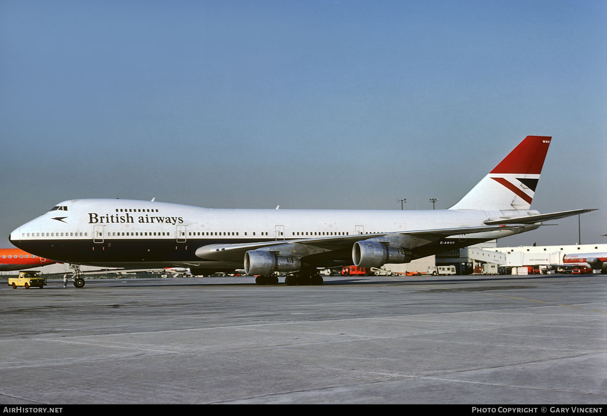 Aircraft Photo of G-AWNN | Boeing 747-136 | British Airways | AirHistory.net #725572