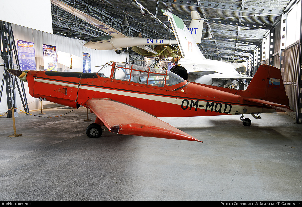 Aircraft Photo of OM-MQD | Zlin Z-226MS Trener | AirHistory.net #725585