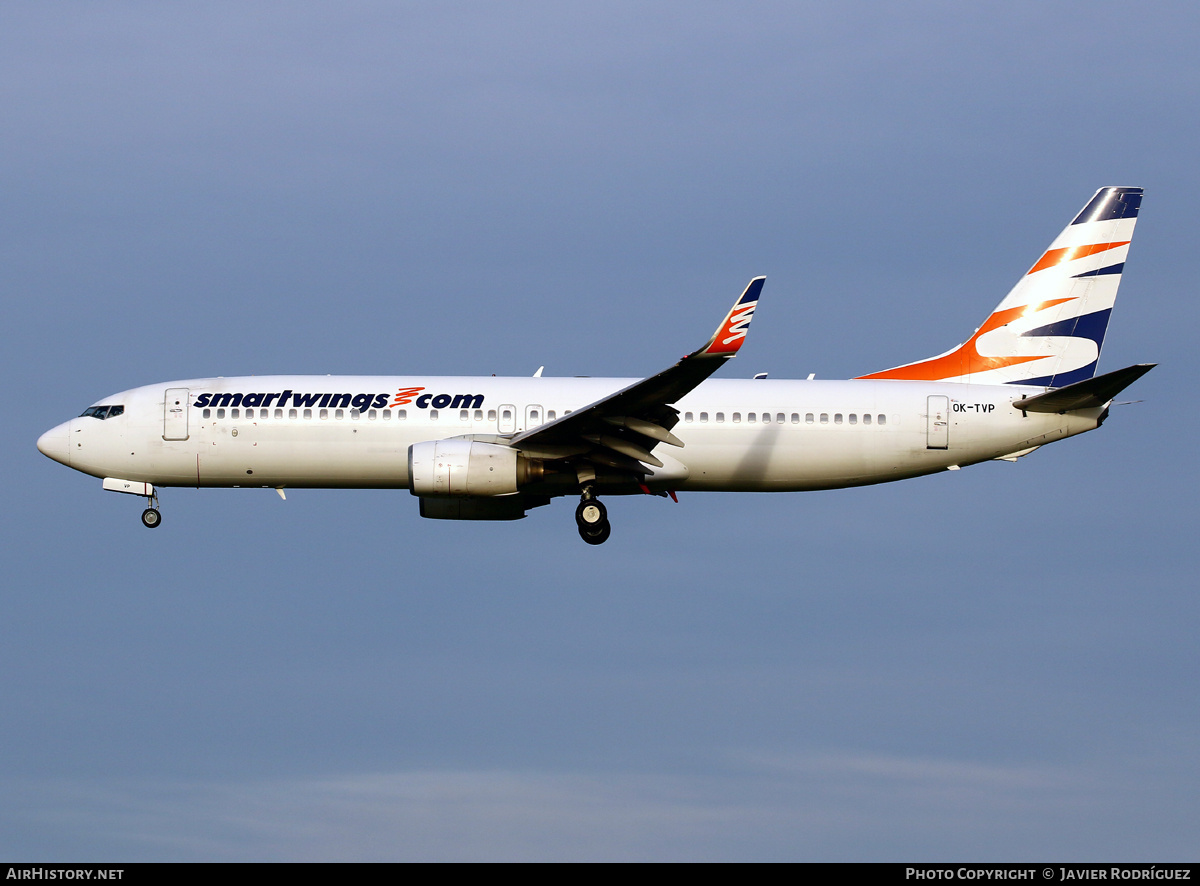 Aircraft Photo of OK-TVP | Boeing 737-8K5 | Smartwings | AirHistory.net #725588