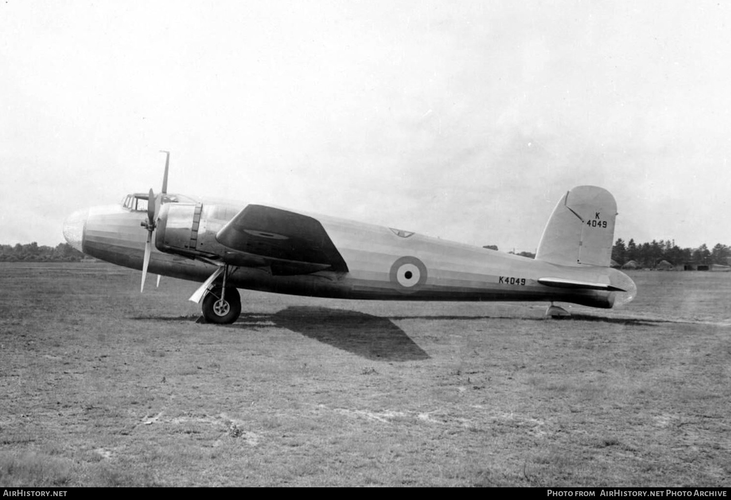Aircraft Photo of K4049 | Vickers 271 Wellington | UK - Air Force | AirHistory.net #725606