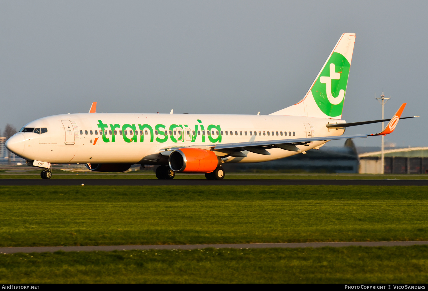 Aircraft Photo of PH-GGX | Boeing 737-8EH | Transavia | AirHistory.net #725626