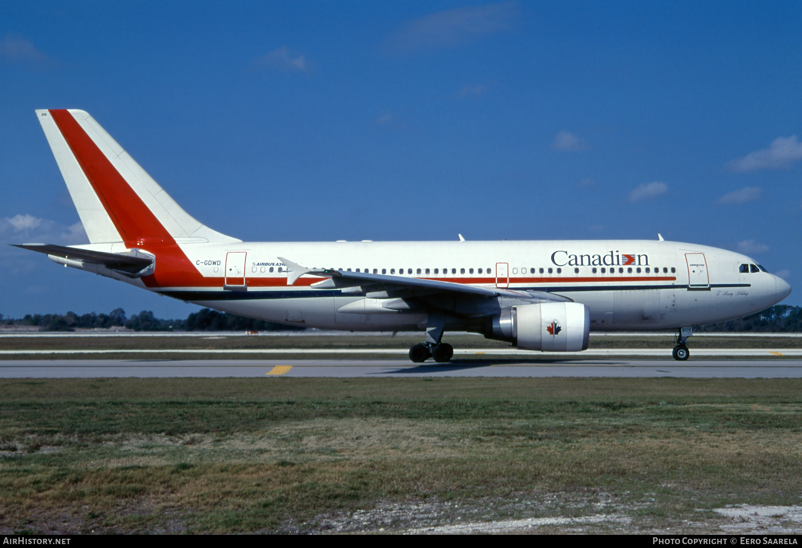 Aircraft Photo of C-GDWD | Airbus A310-304 | Canadian Airlines | AirHistory.net #725644