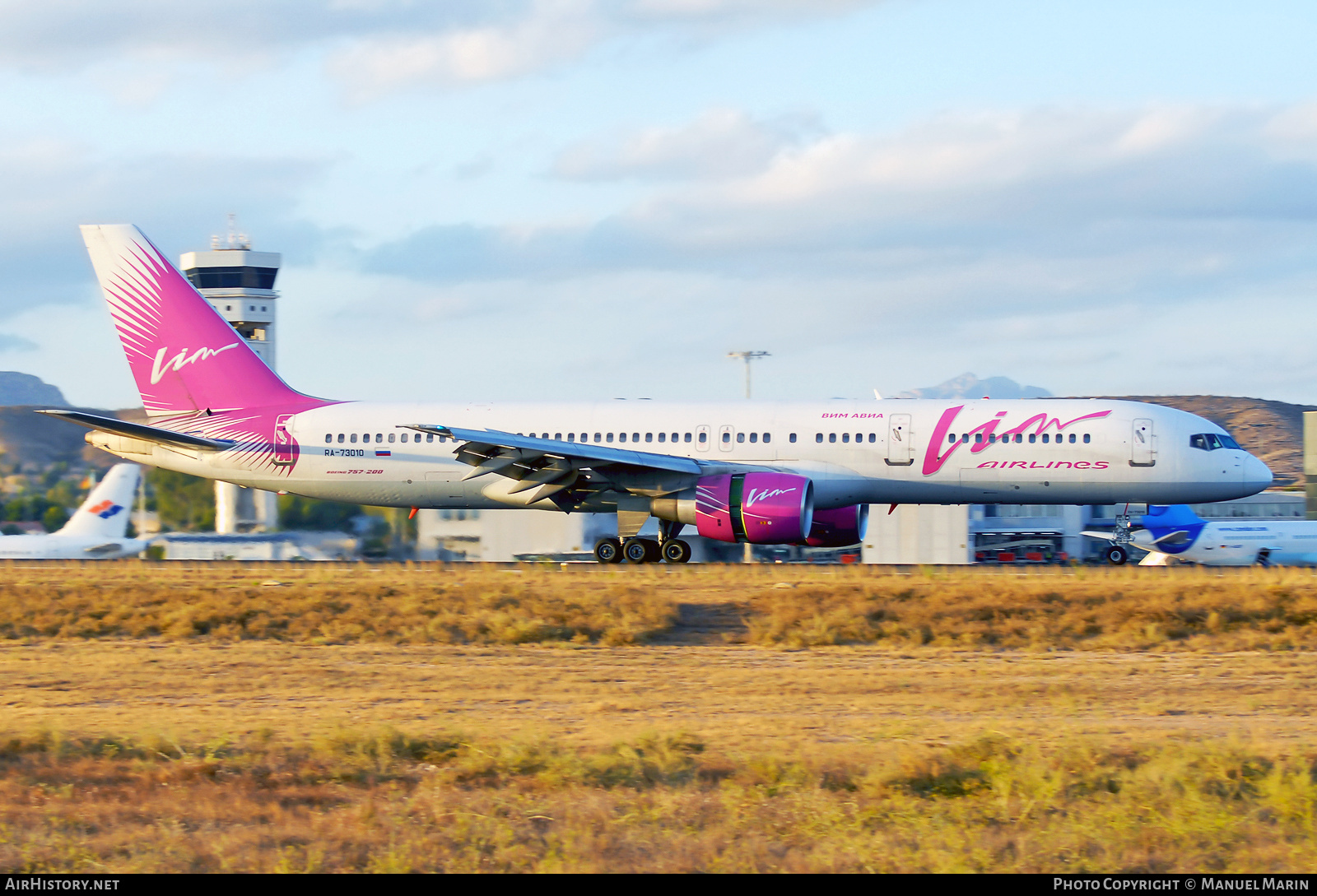 Aircraft Photo of RA-73010 | Boeing 757-230 | VIM Airlines | AirHistory.net #725647