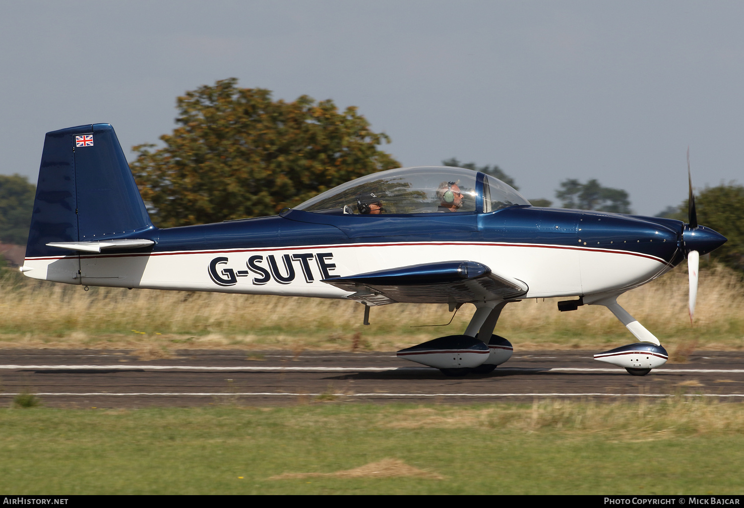 Aircraft Photo of G-SUTE | Van's RV-8A | AirHistory.net #725656
