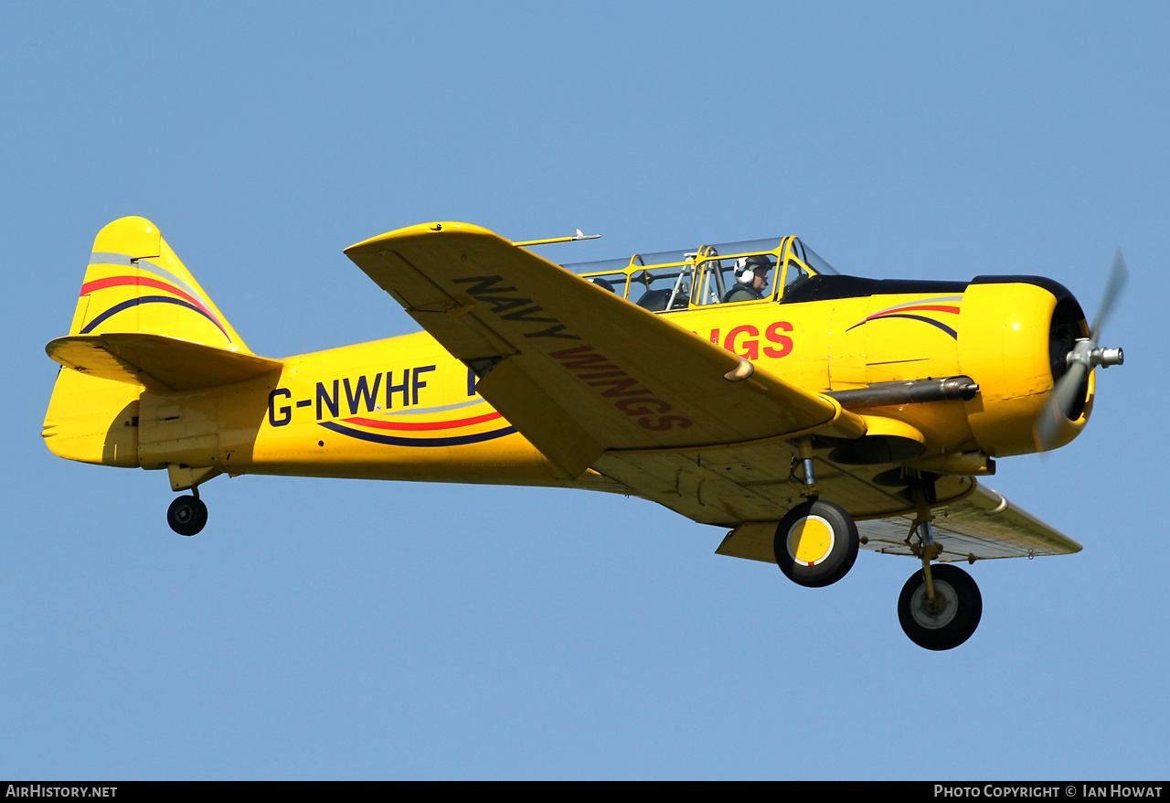 Aircraft Photo of G-NWHF | North American Harvard Mk4 | Navy Wings | AirHistory.net #725708
