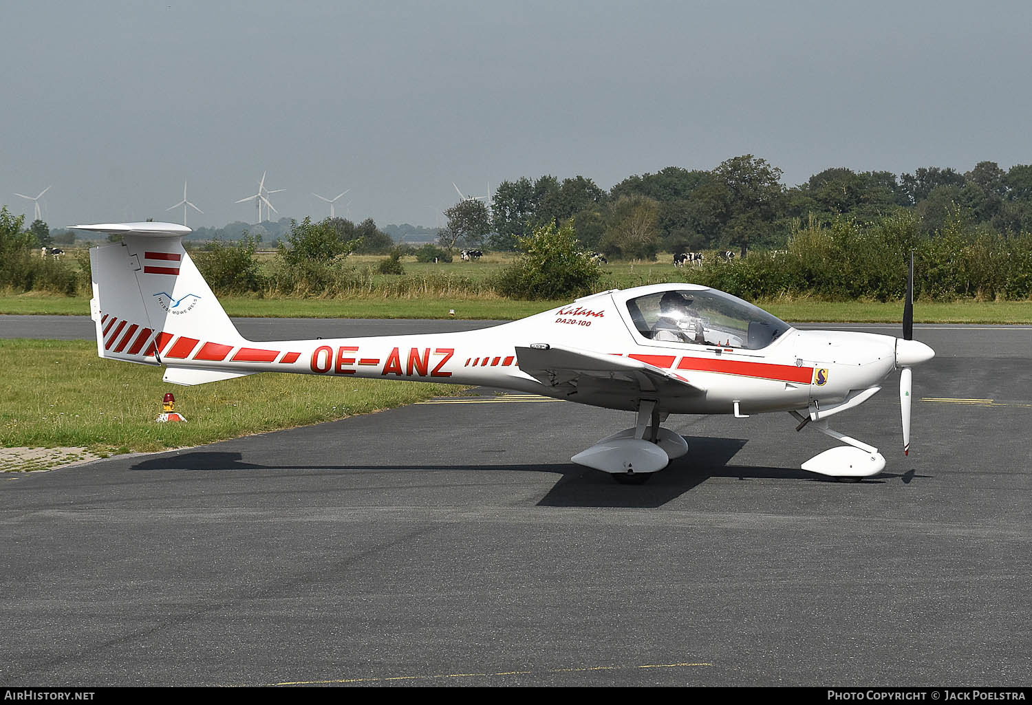 Aircraft Photo of OE-ANZ | Diamond DA20A-1 Katana | Weisse Möwe Wels | AirHistory.net #725734
