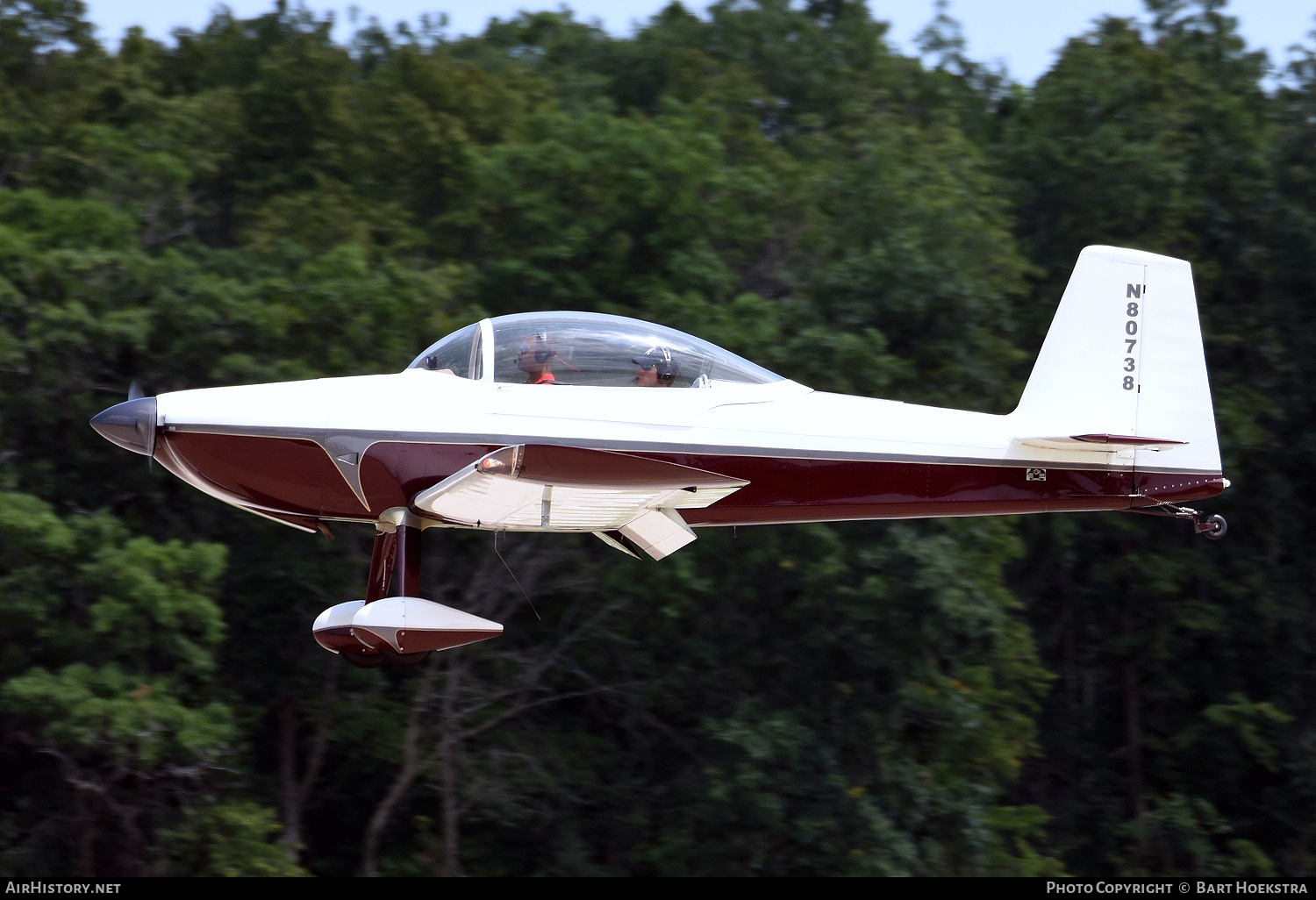 Aircraft Photo of N80738 | Van's RV-8 | AirHistory.net #725739