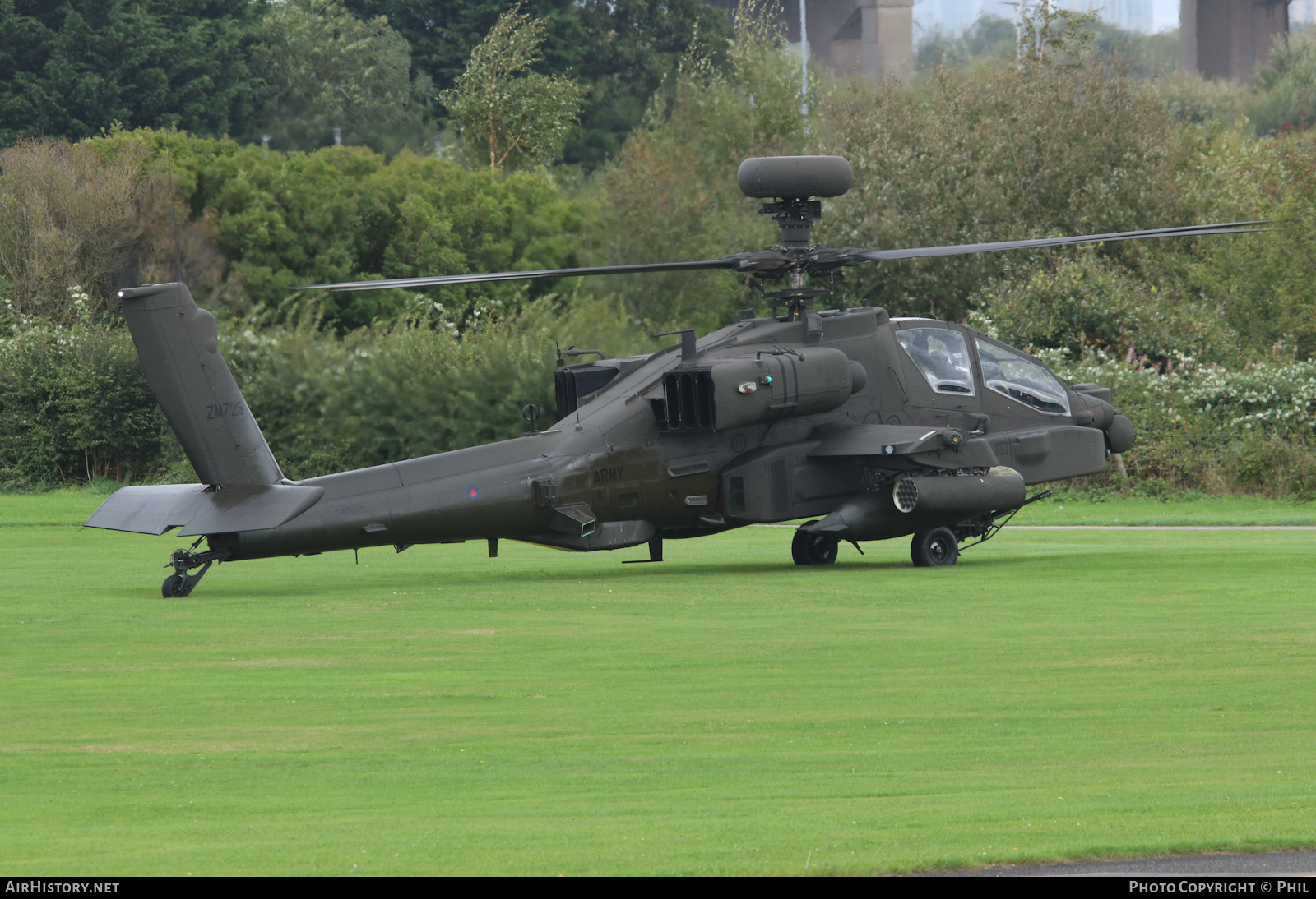 Aircraft Photo of ZM729 | Boeing AH-64E Apache Guardian | UK - Army | AirHistory.net #725756