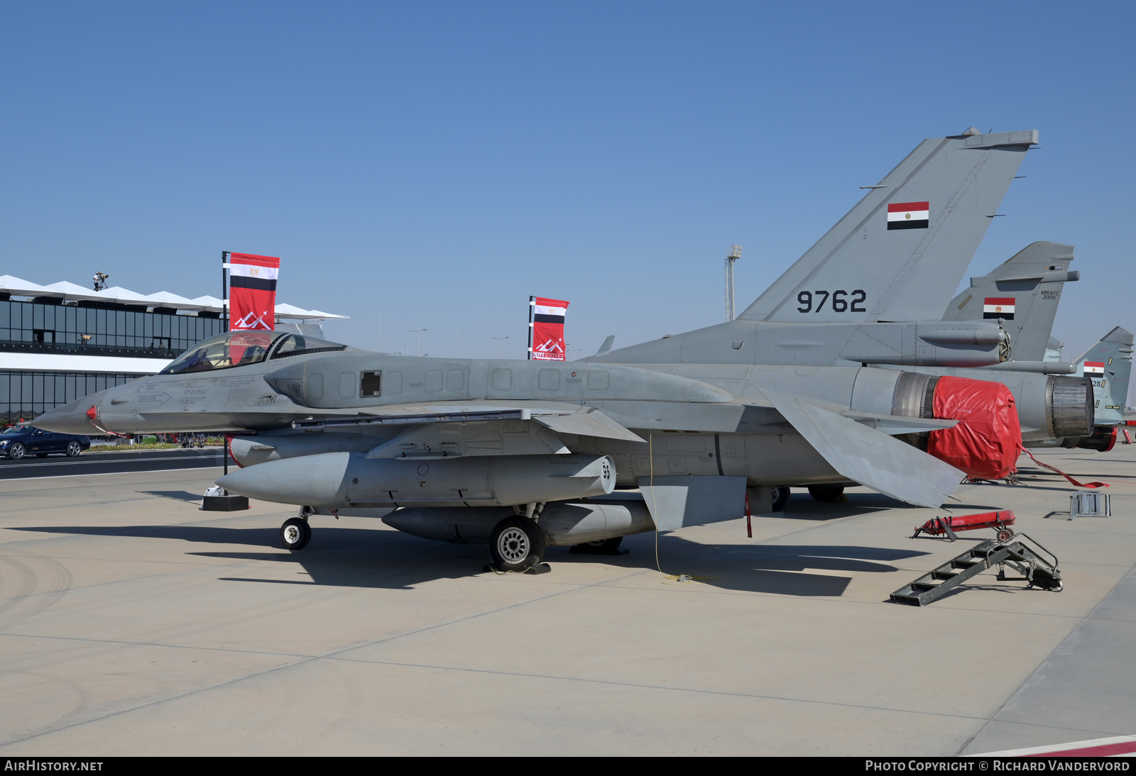 Aircraft Photo of 9725 | Lockheed Martin F-16CG Fighting Falcon | Egypt - Air Force | AirHistory.net #725760