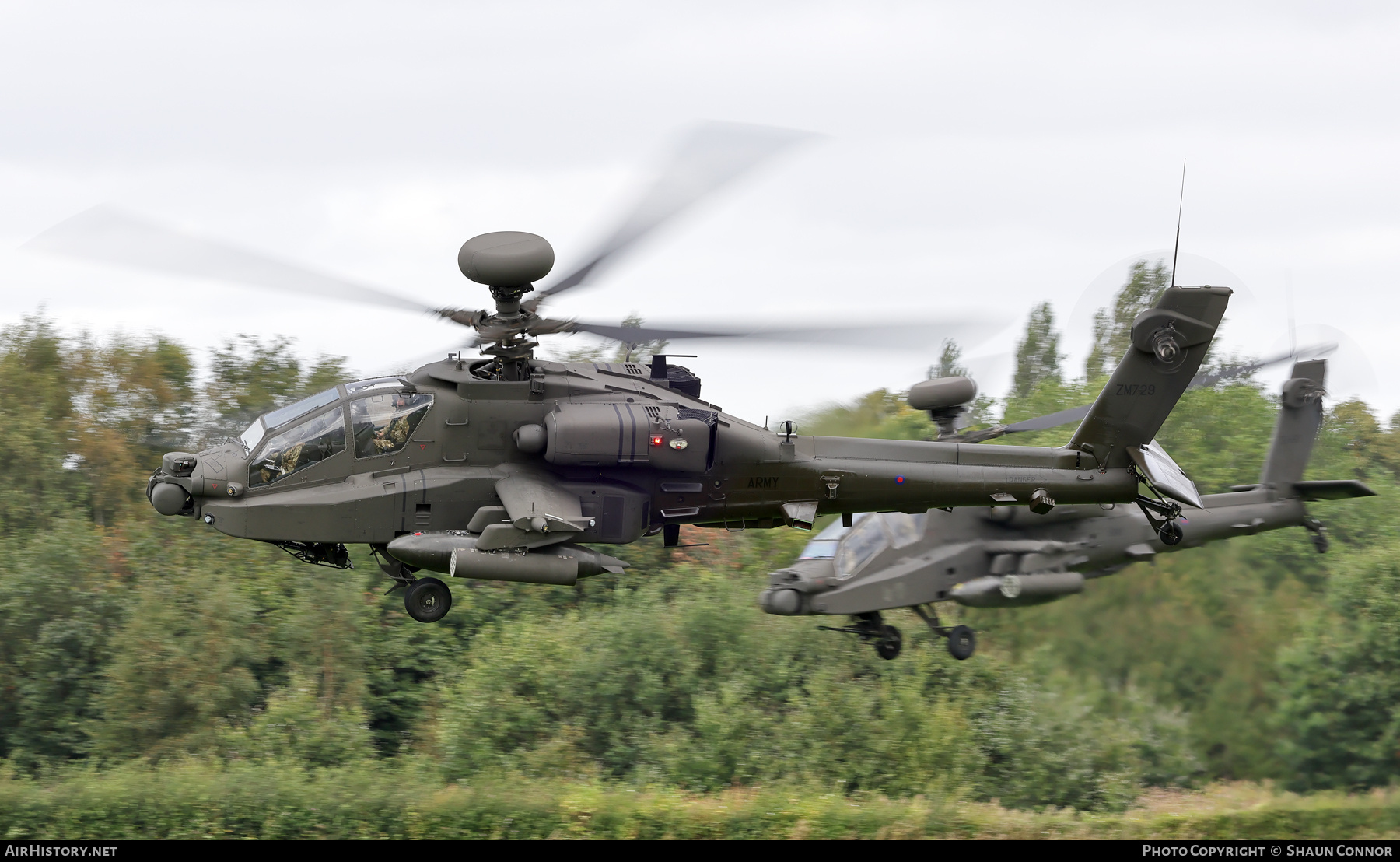 Aircraft Photo of ZM729 | Boeing AH-64E Apache Guardian | UK - Army | AirHistory.net #725763