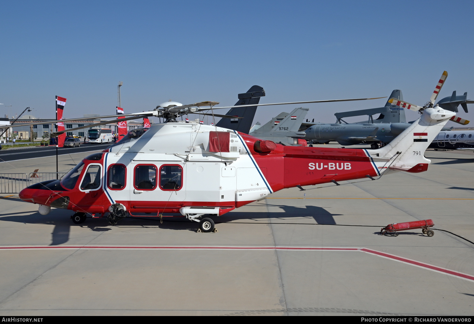 Aircraft Photo of 791 | AgustaWestland AW-139 | Egypt - Air Force | AirHistory.net #725769