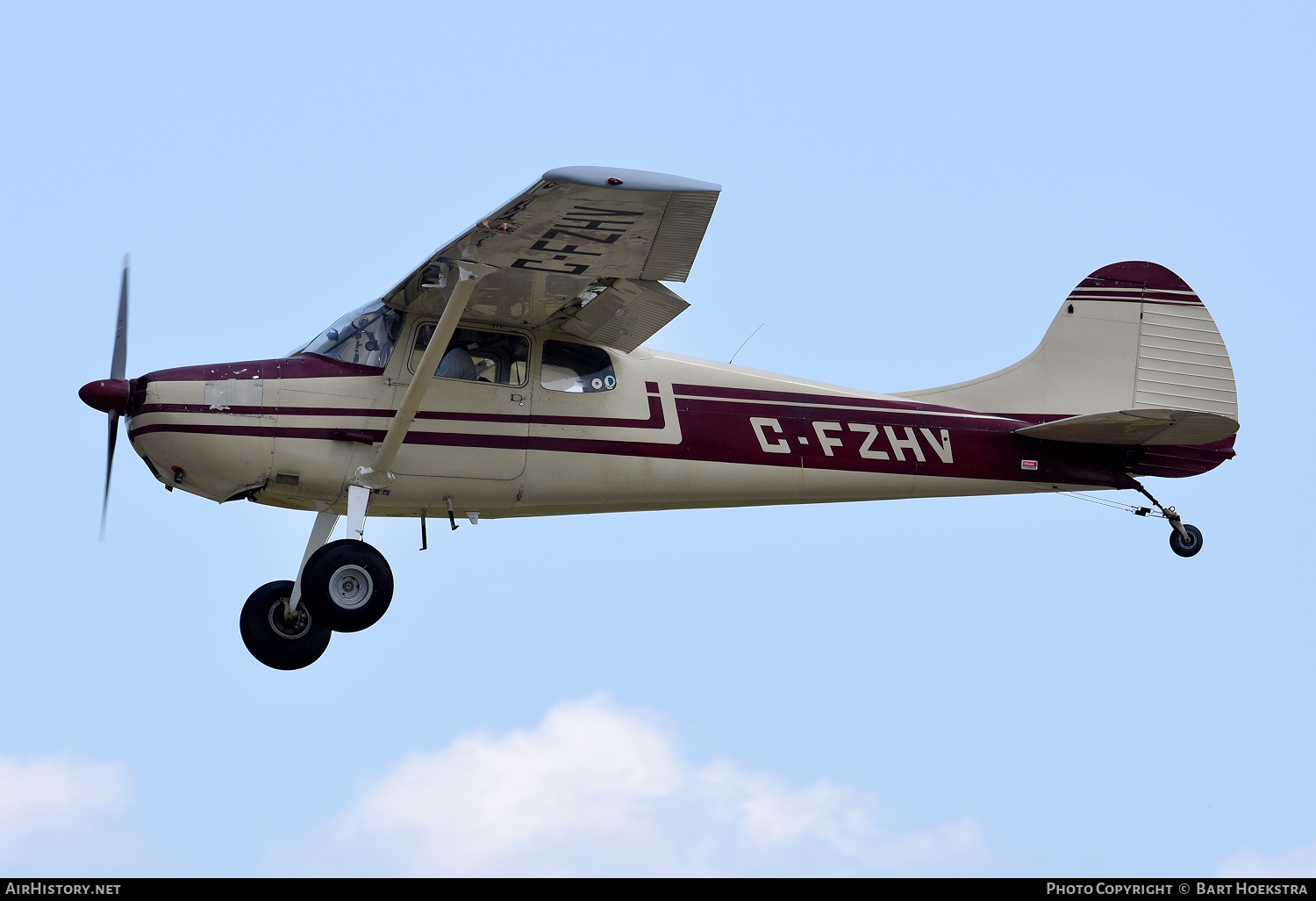 Aircraft Photo of C-FZHV | Cessna 170B | AirHistory.net #725772