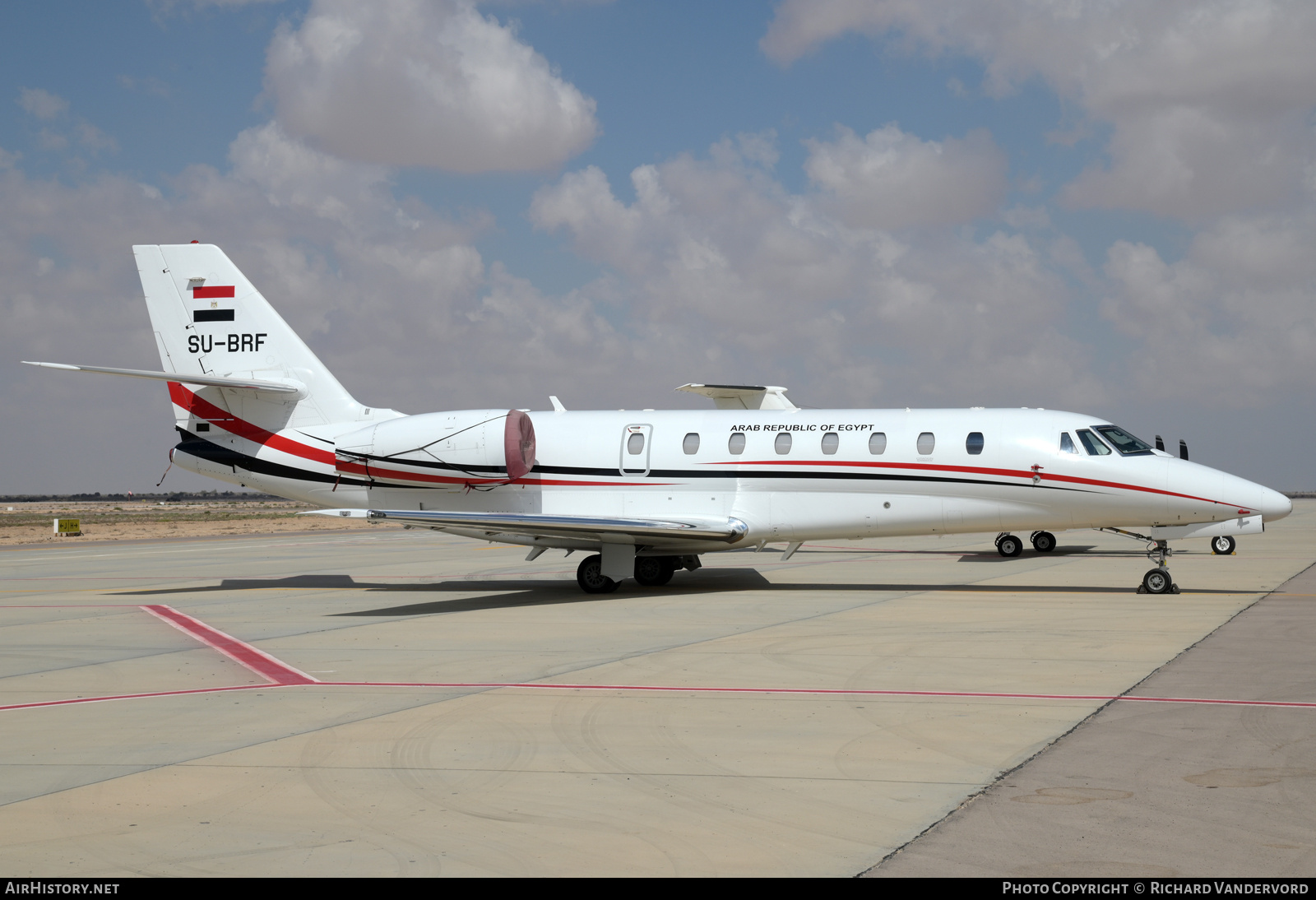 Aircraft Photo of SU-BRF | Cessna 680 Citation Sovereign | Arab Republic of Egypt | AirHistory.net #725778
