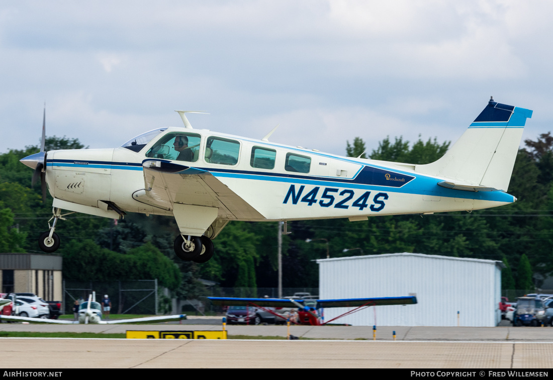 Aircraft Photo of N4524S | Beech A36 Bonanza 36 | AirHistory.net #725832