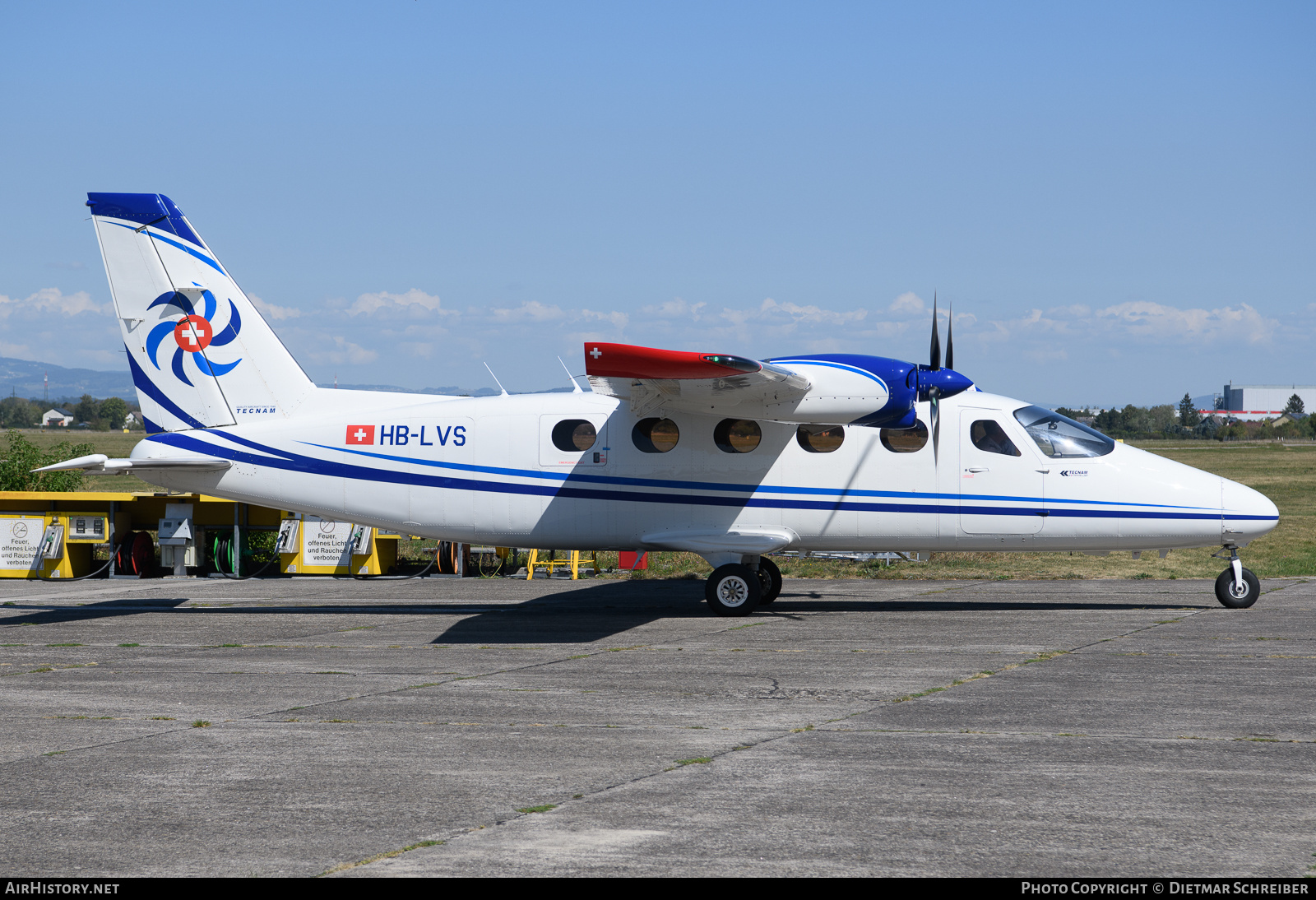Aircraft Photo of HB-LVS | Tecnam P-2012 Traveller | Swiss Flight Services | AirHistory.net #725835