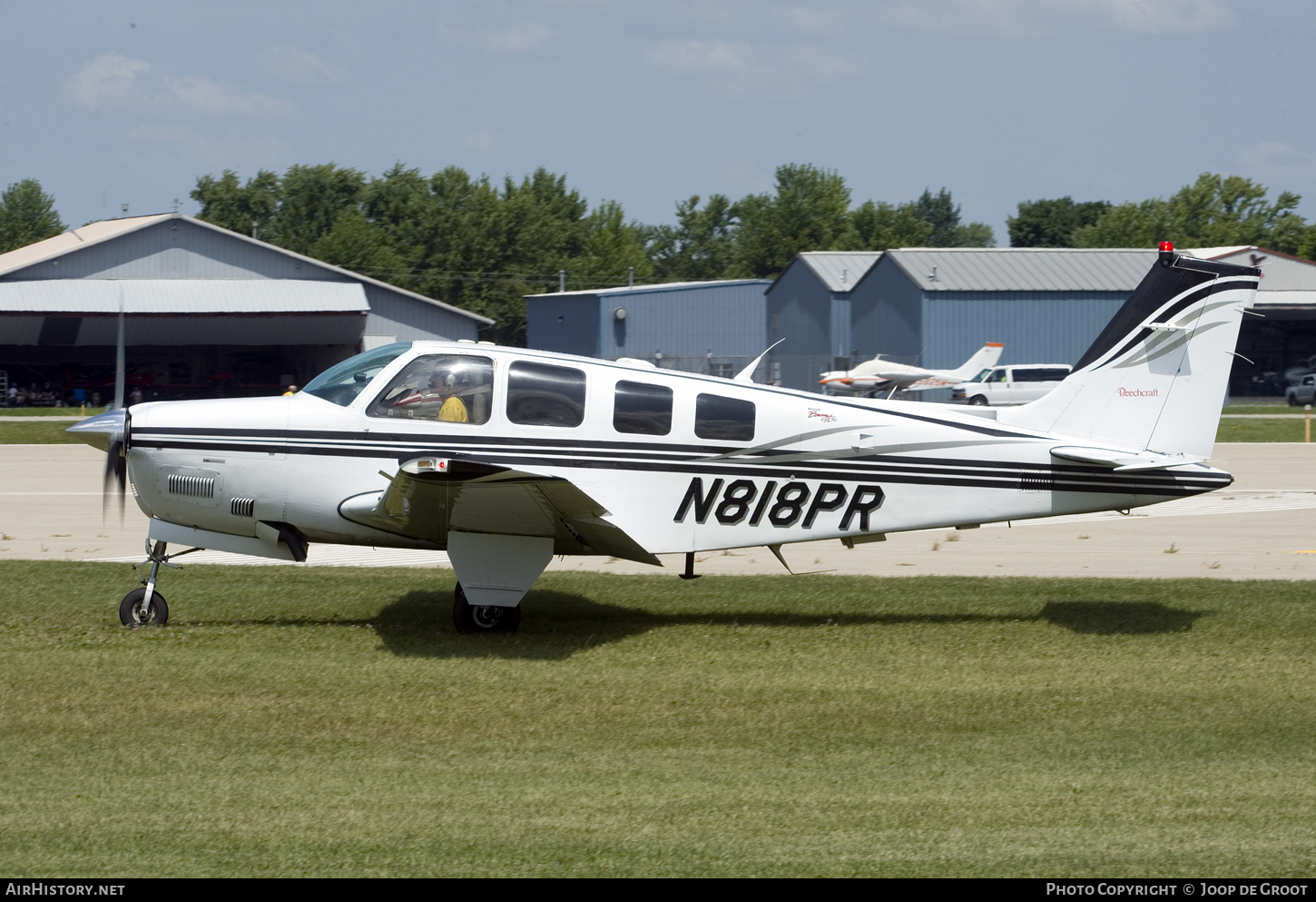 Aircraft Photo of N818PR | Raytheon A36 Bonanza 36 | AirHistory.net #725876