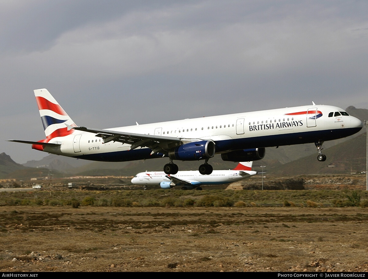 Aircraft Photo of G-TTID | Airbus A321-231 | British Airways | AirHistory.net #725884