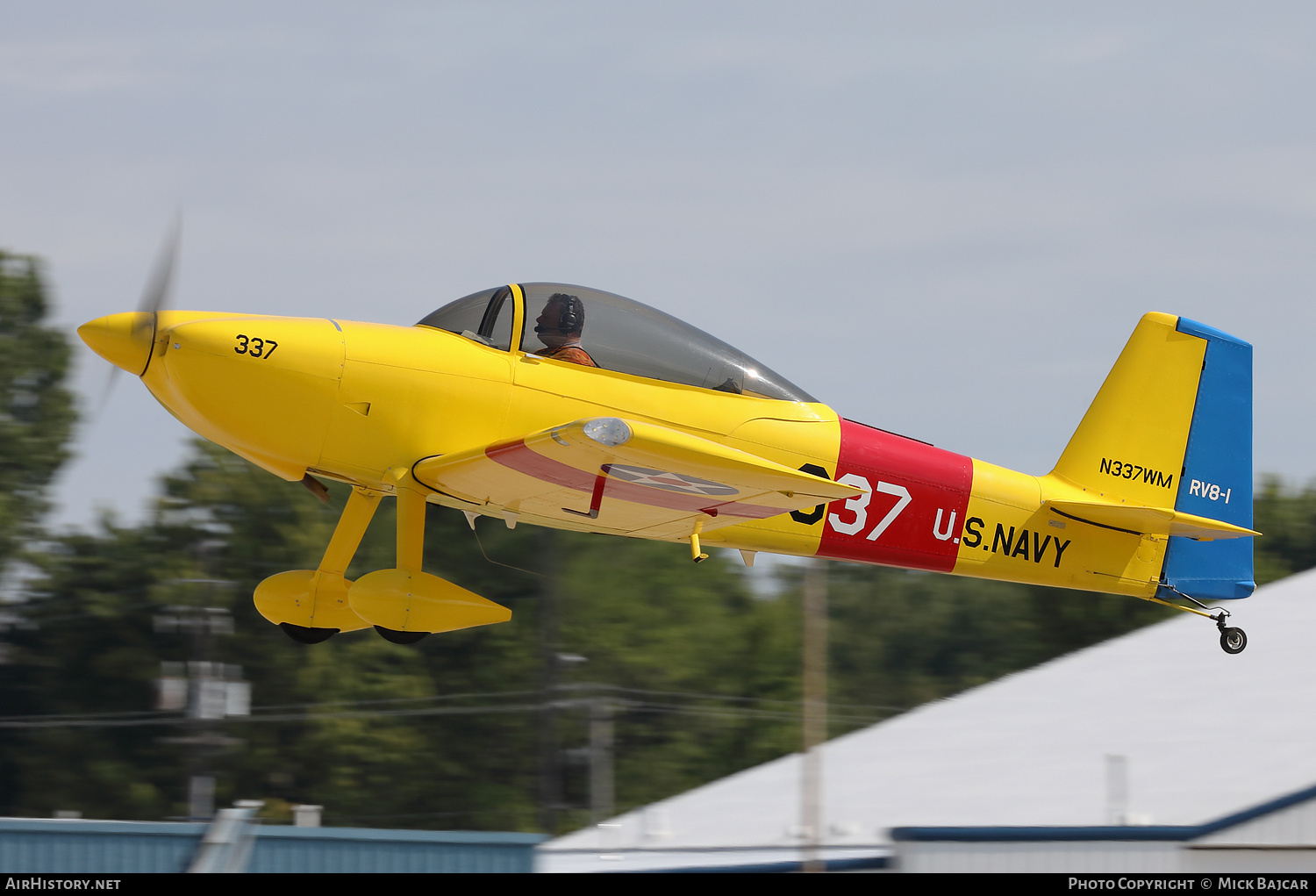 Aircraft Photo of N337WM | Van's RV-8 | USA - Navy | AirHistory.net #725895
