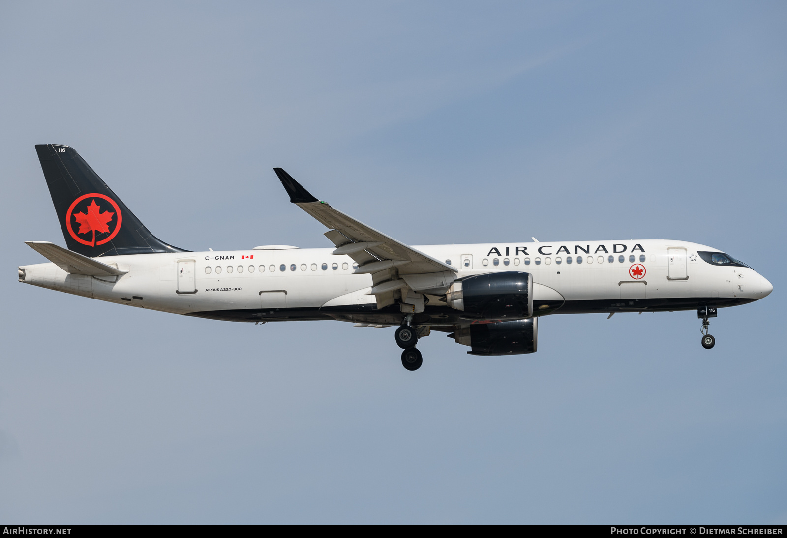Aircraft Photo of C-GNAM | Airbus A220-371 (BD-500-1A11) | Air Canada | AirHistory.net #725897
