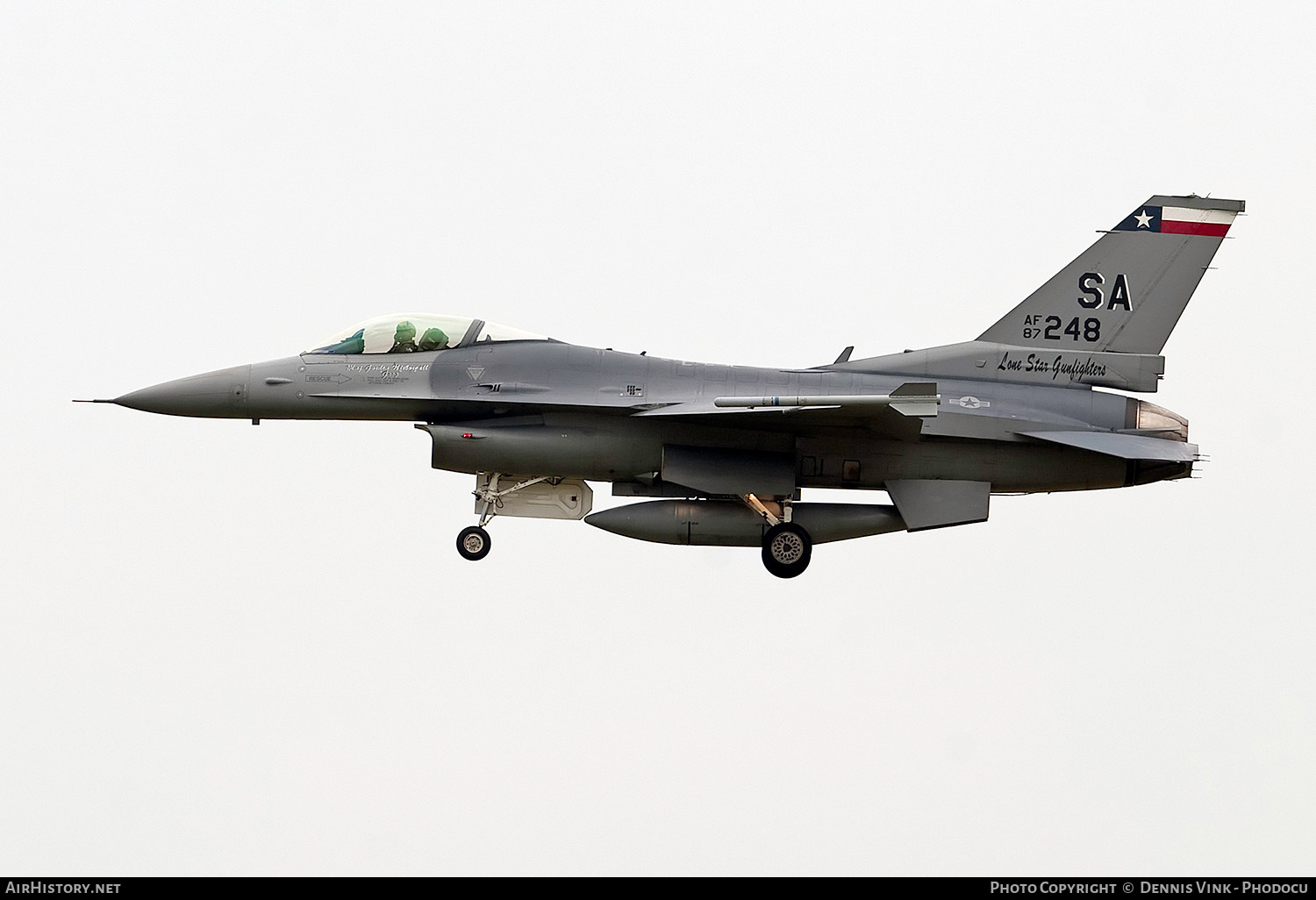 Aircraft Photo of 87-0248 / AF87-248 | General Dynamics F-16C Fighting Falcon | USA - Air Force | AirHistory.net #725914