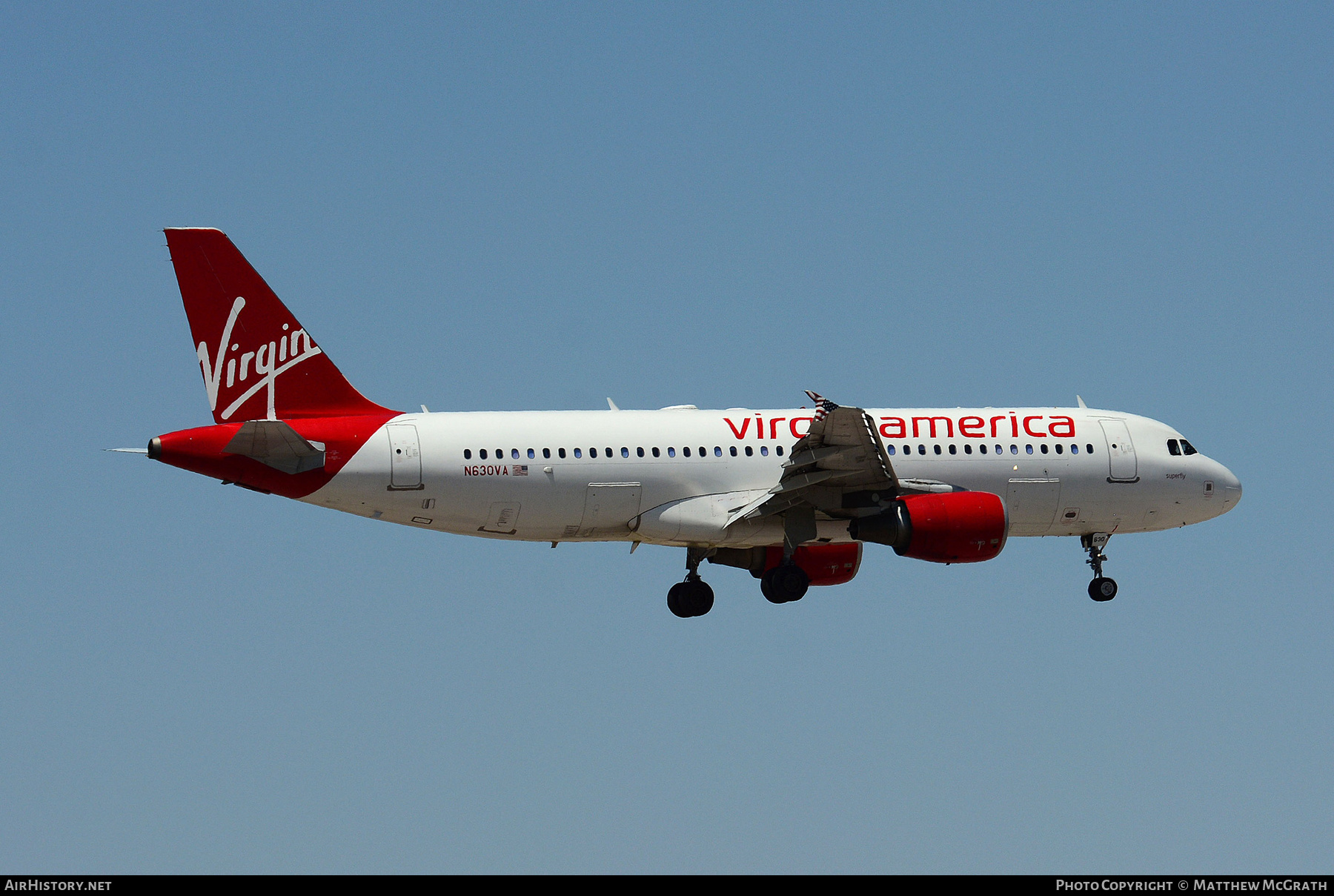 Aircraft Photo of N630VA | Airbus A320-214 | Virgin America | AirHistory.net #725916