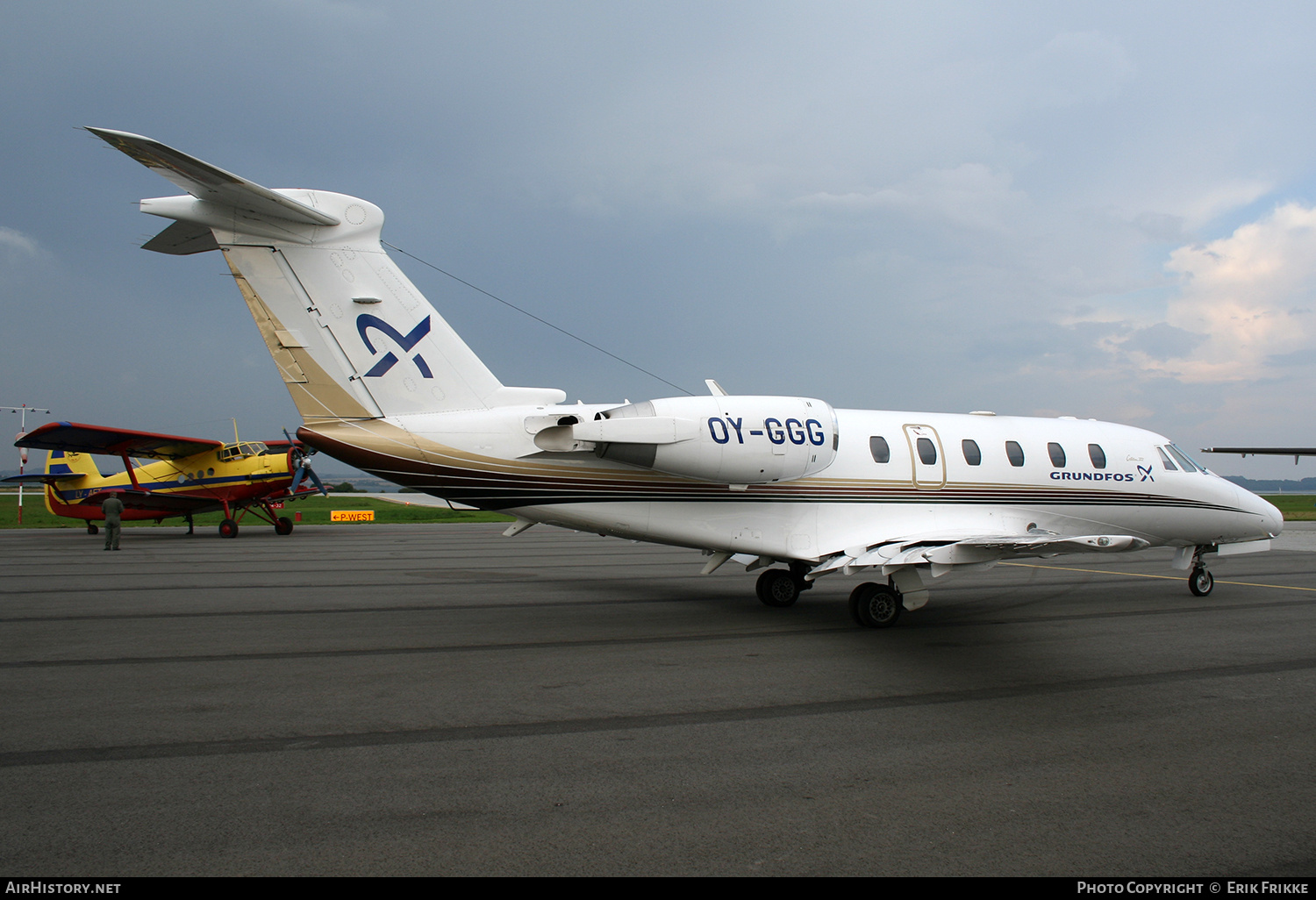 Aircraft Photo of OY-GGG | Cessna 650 Citation VII | Grundfos | AirHistory.net #725918
